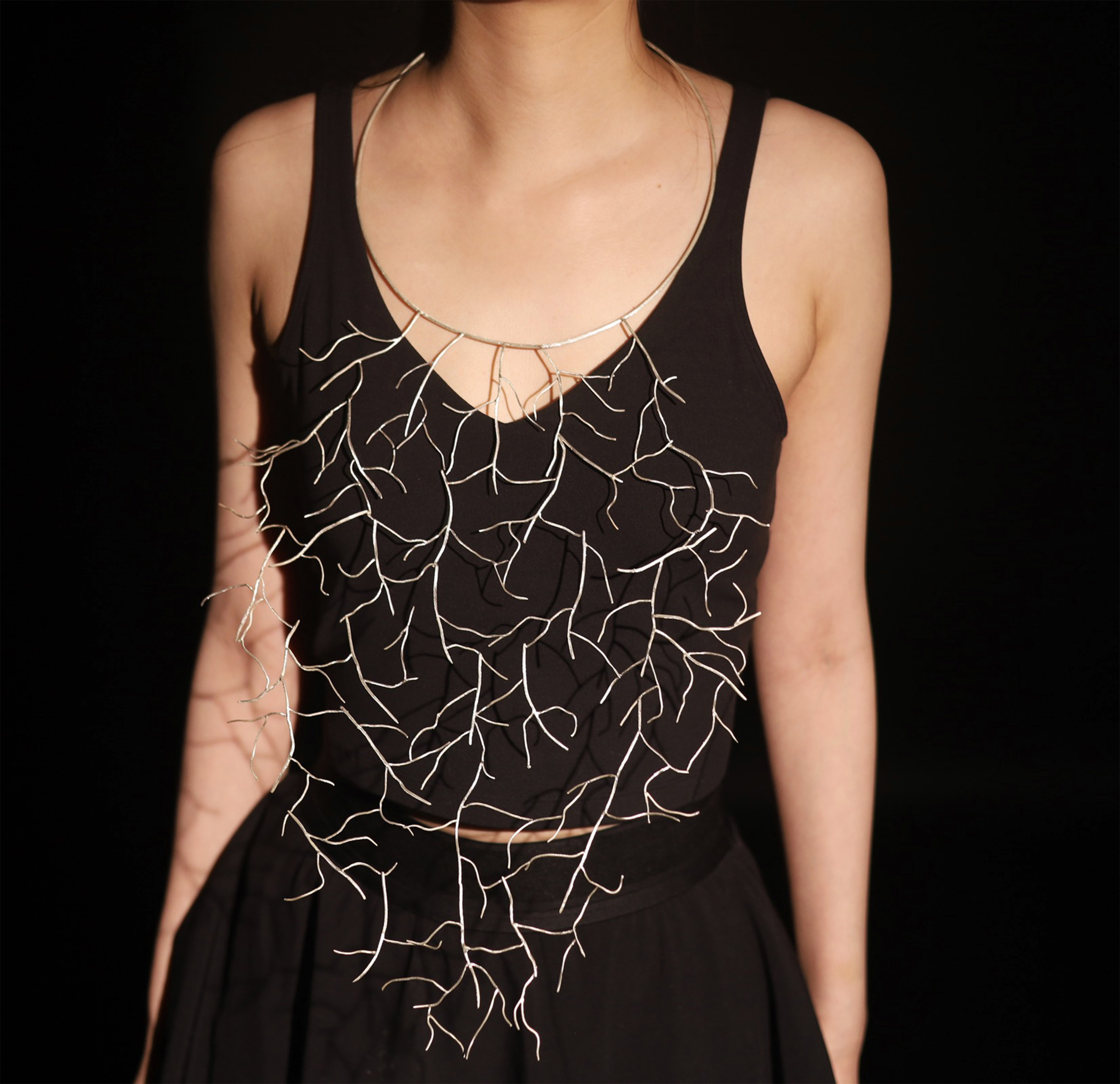 Synaptic Blossom necklaces