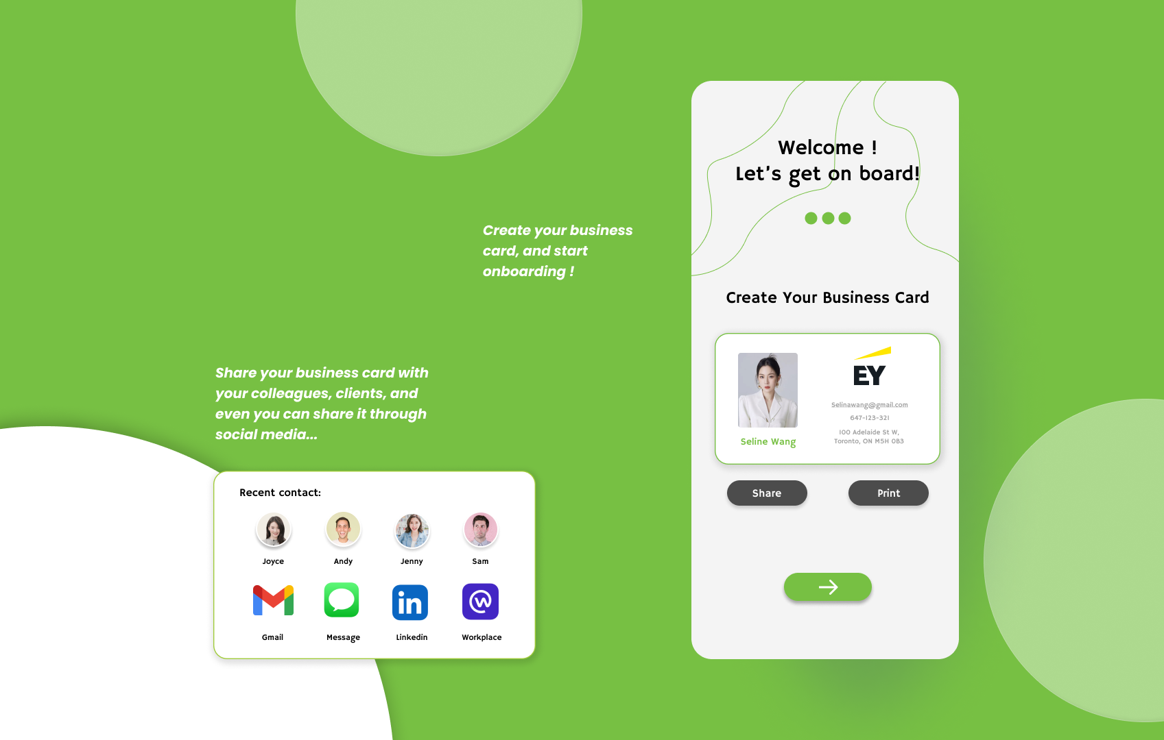 Entering the workplace