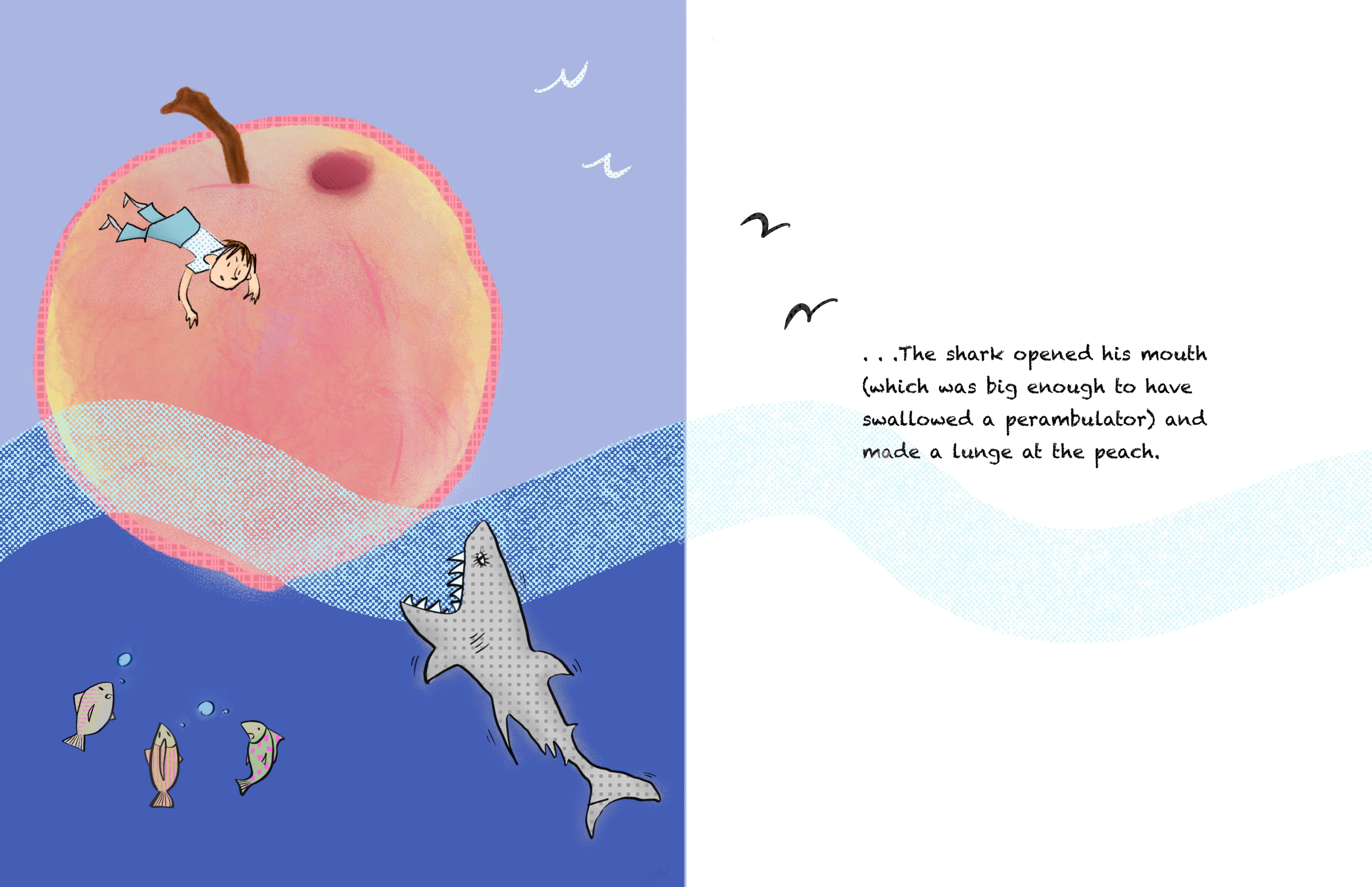 James And The Giant Peach Book Cover