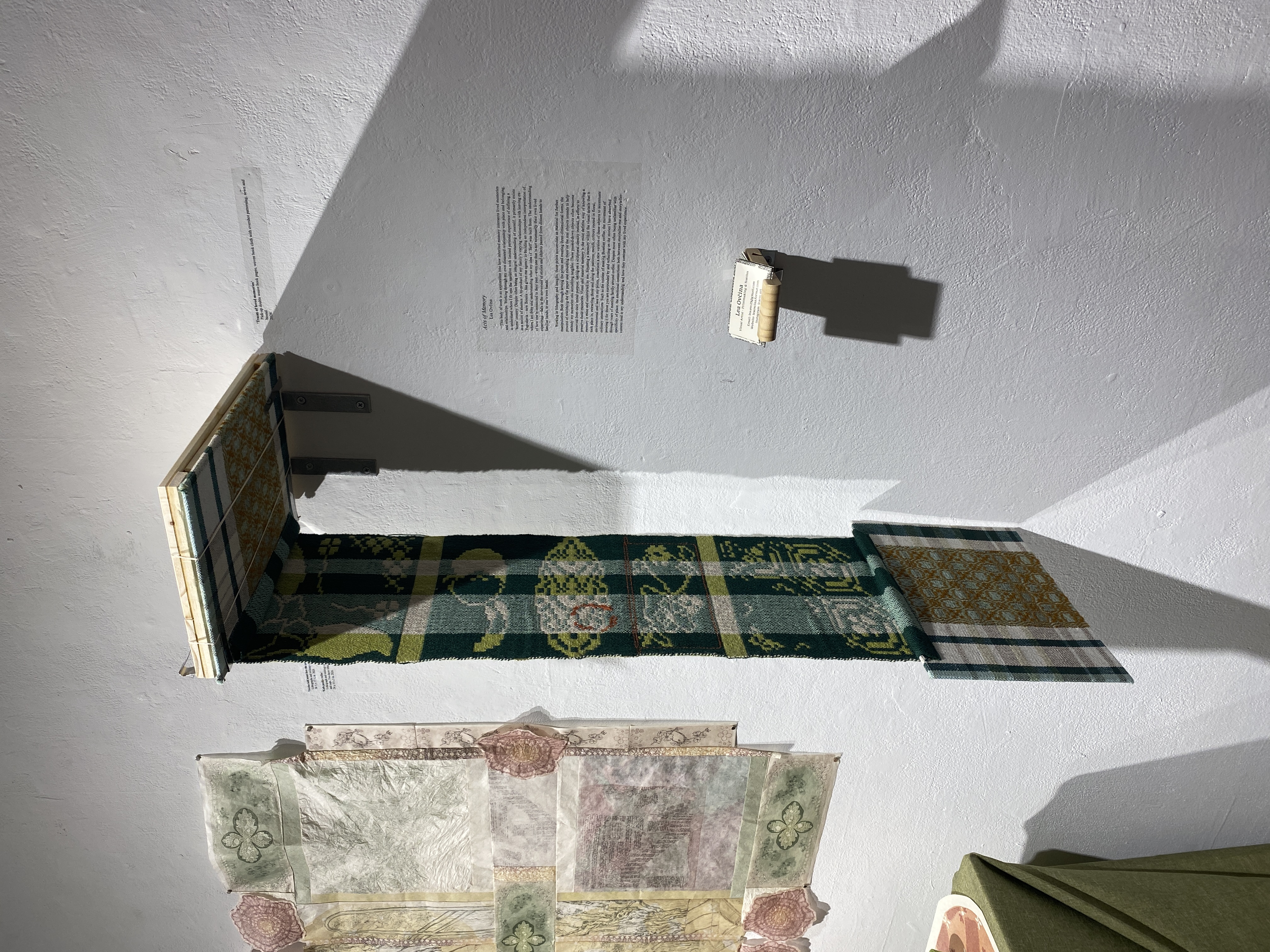 Traces of loved memories