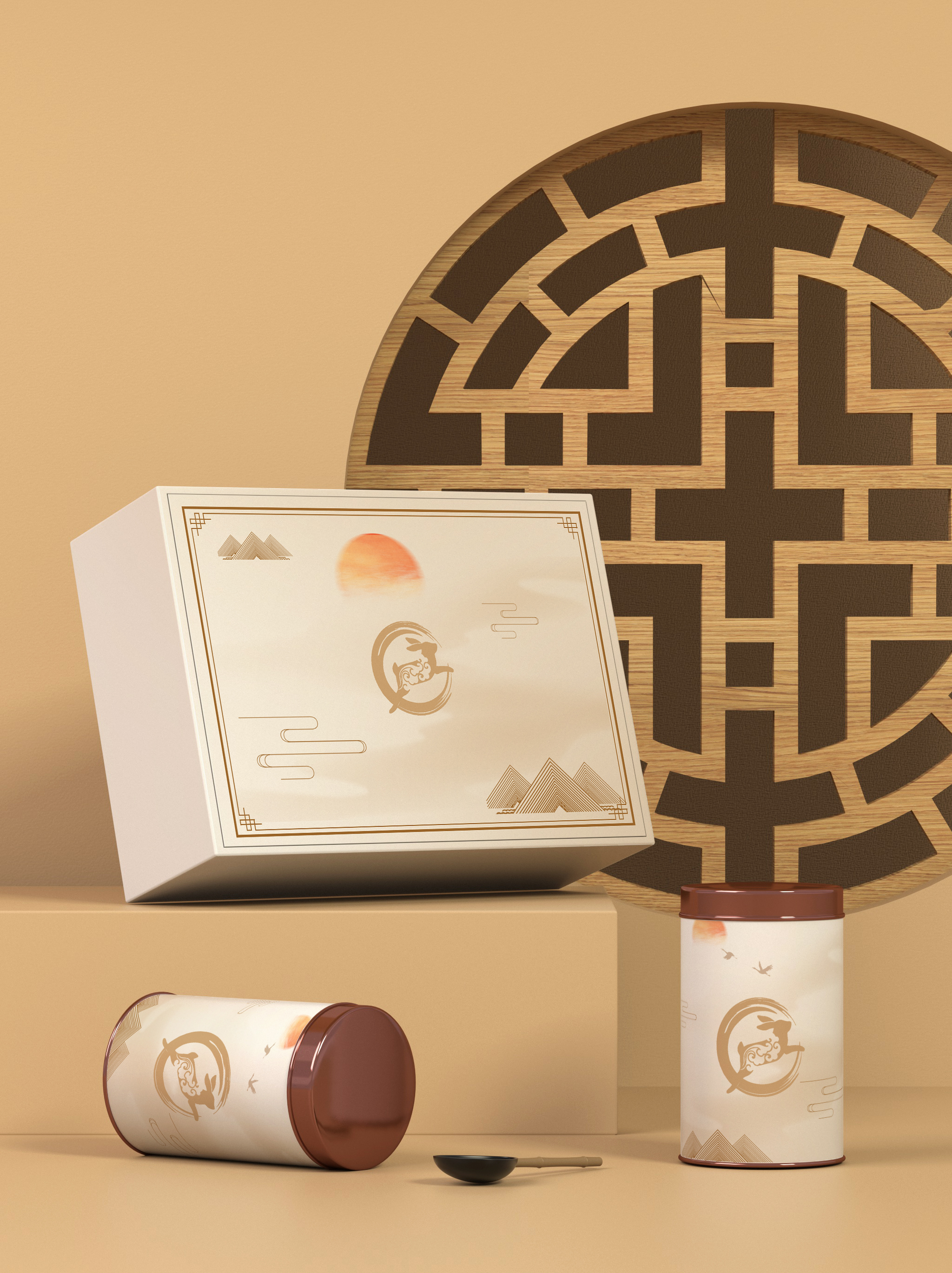 Moon Cake Branding