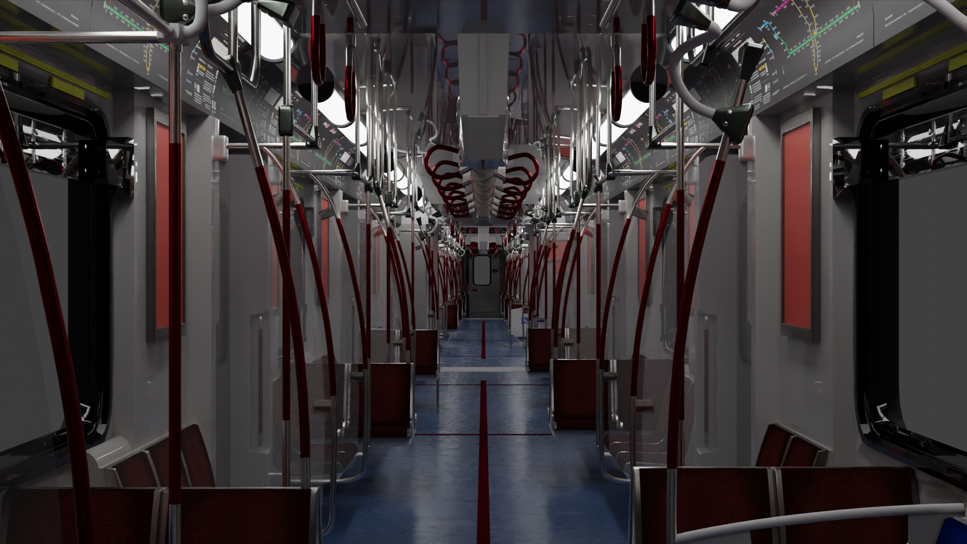 TTC Subway - Blender Draft Rendering Test