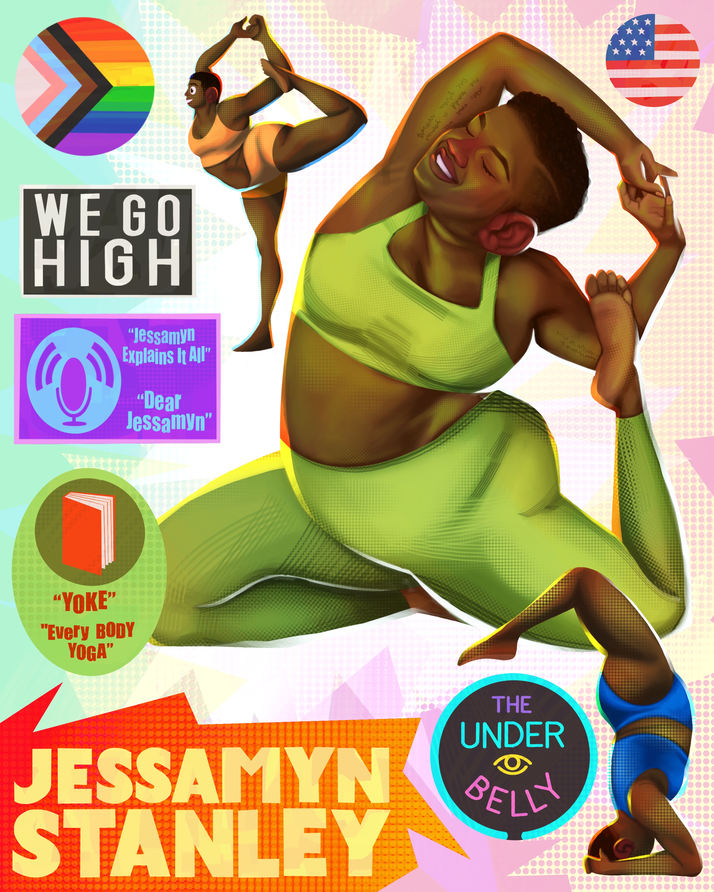 Jessamyn Stanley Trading Card