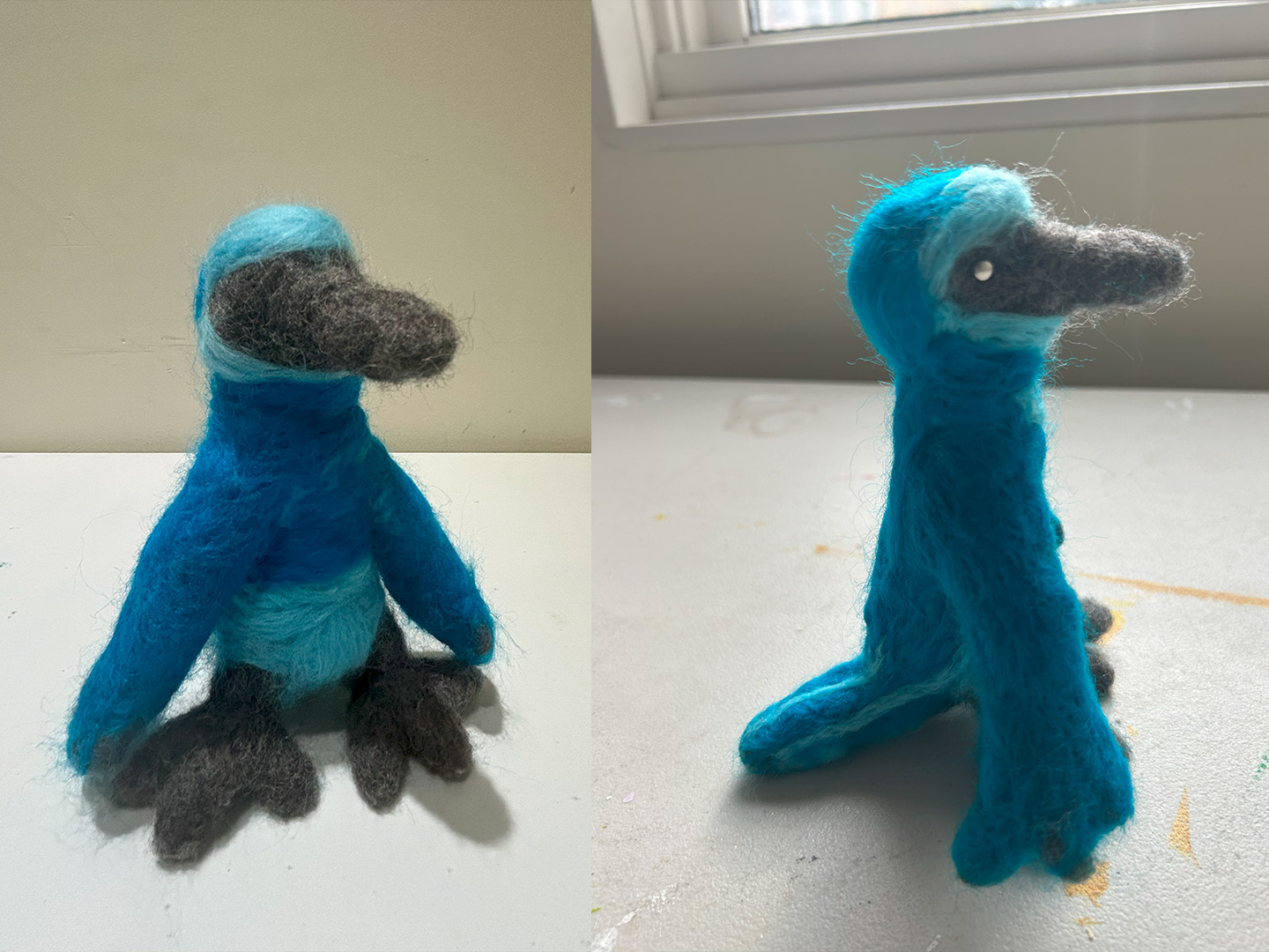 Flycatcher makes matcha