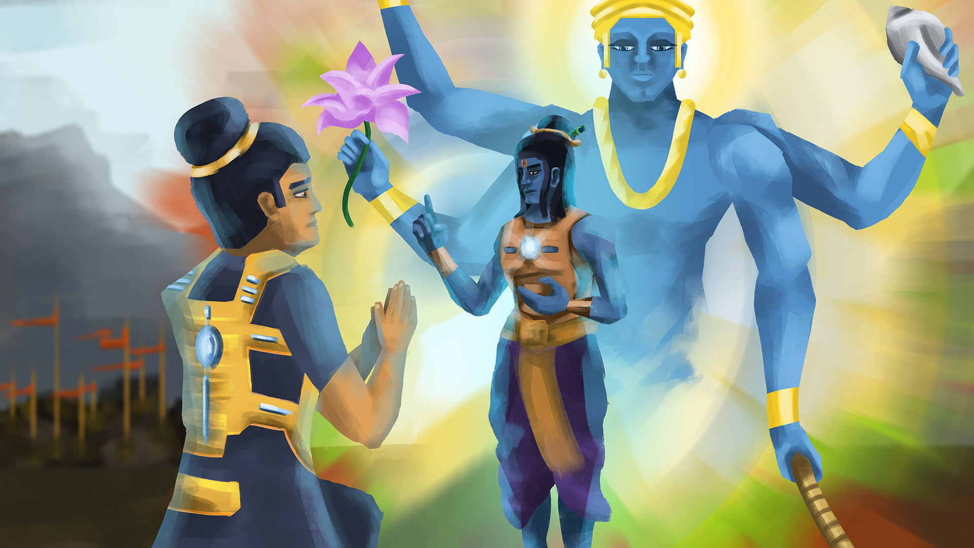 Neo-Mahabharata a Retelling