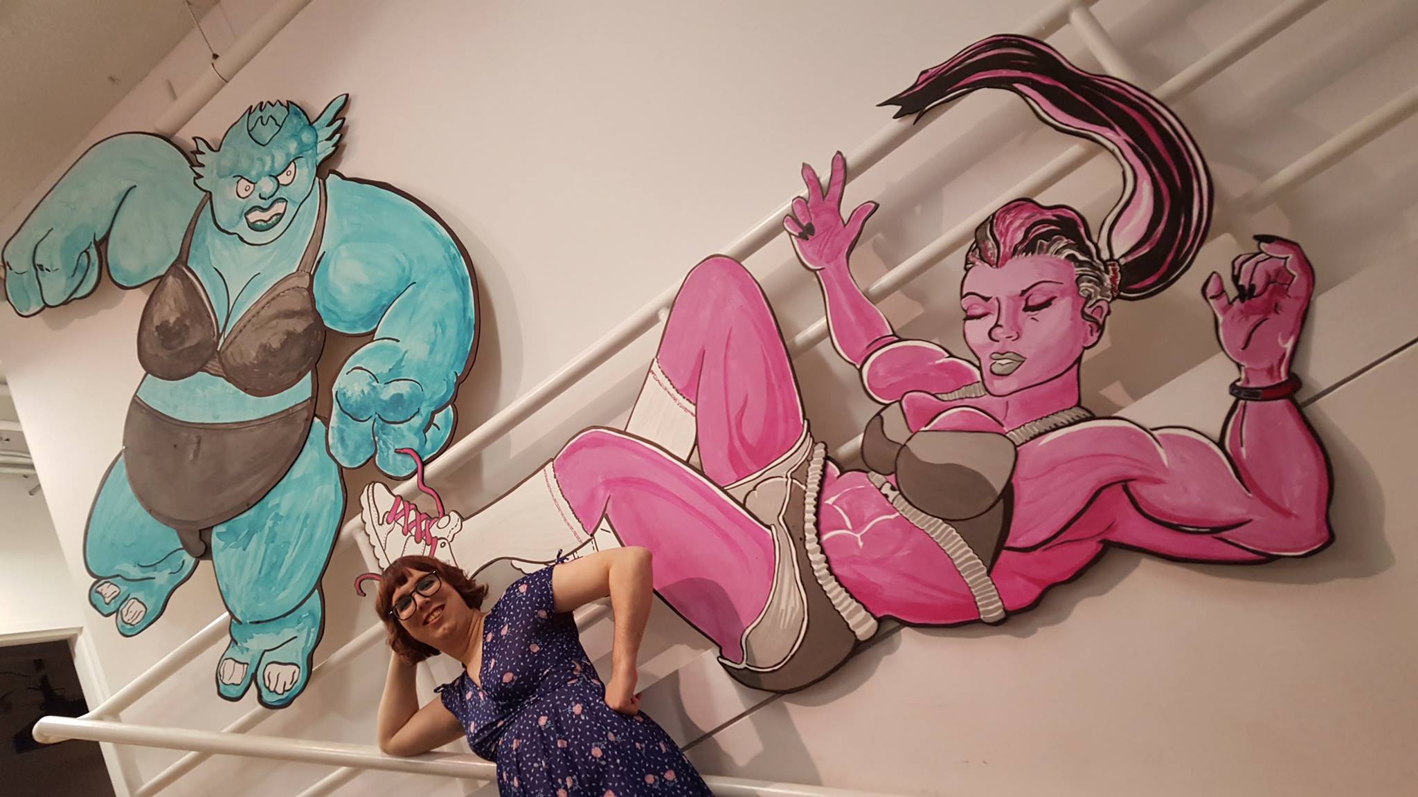 I fell down the stairs and nobody did anything