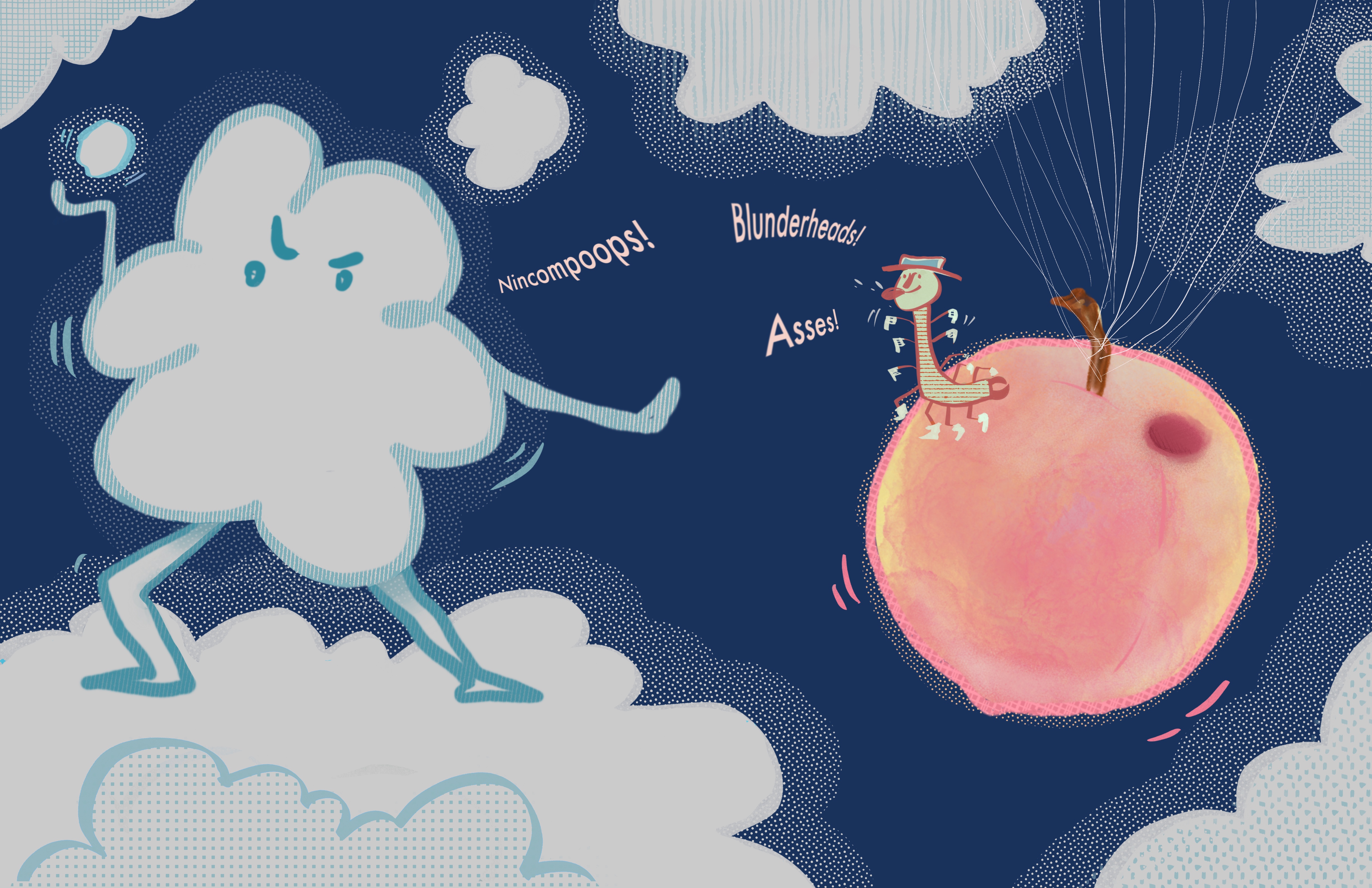 James And The Giant Peach Book Cover