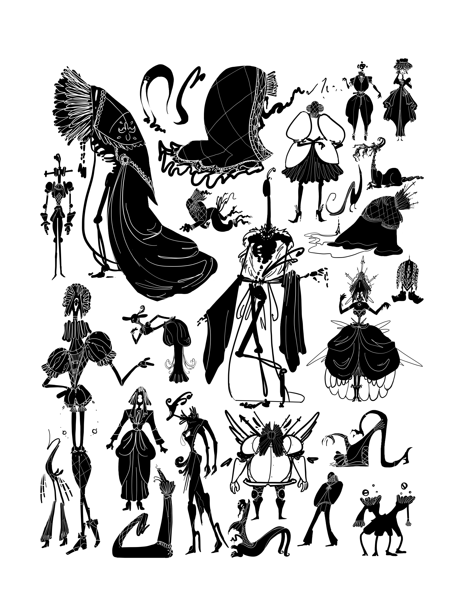 Character Silhouettes