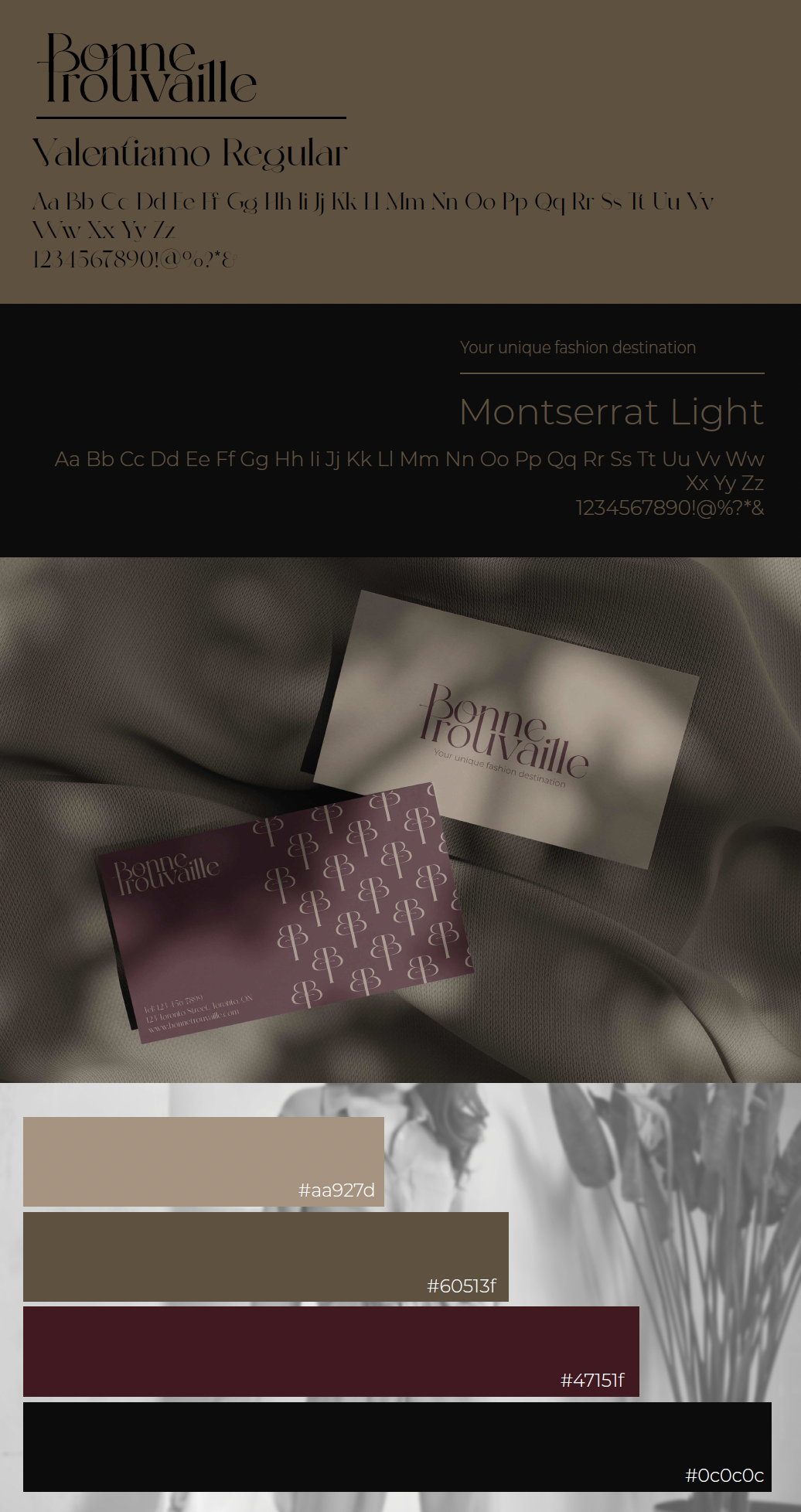 Fashion Company Branding