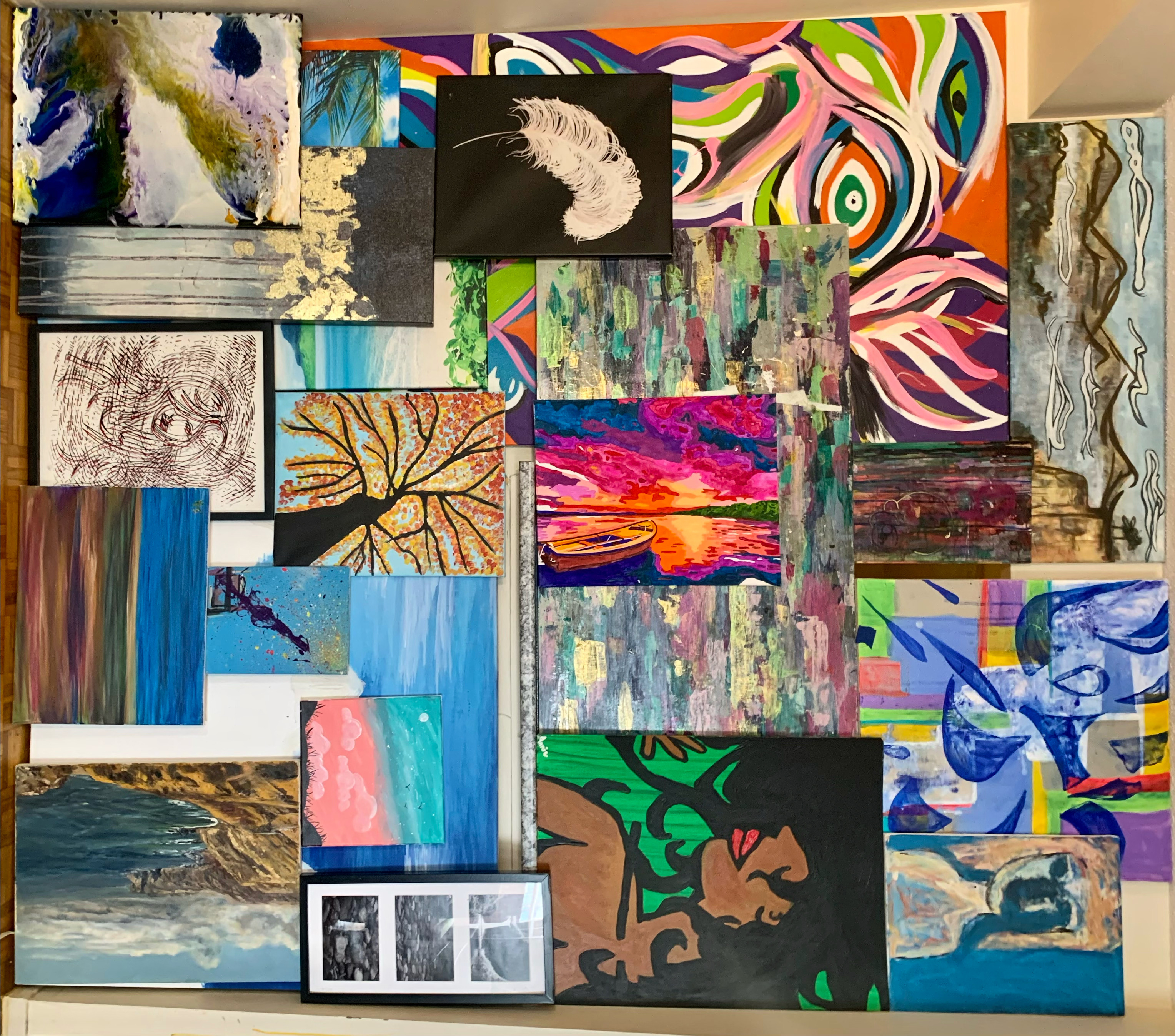 Reclaimed Artworks Panel - Module 1