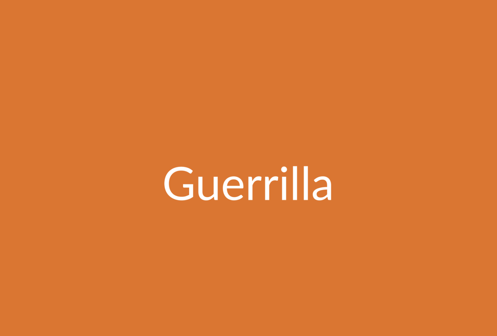 Guerrilla