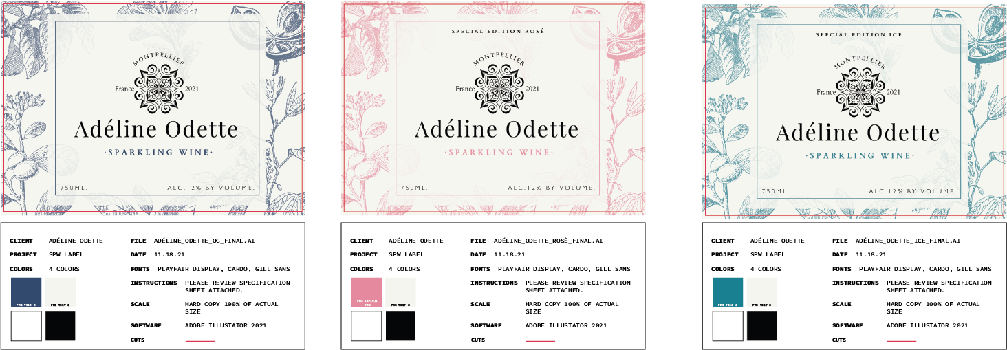 Adéline Odette Sparking Wine