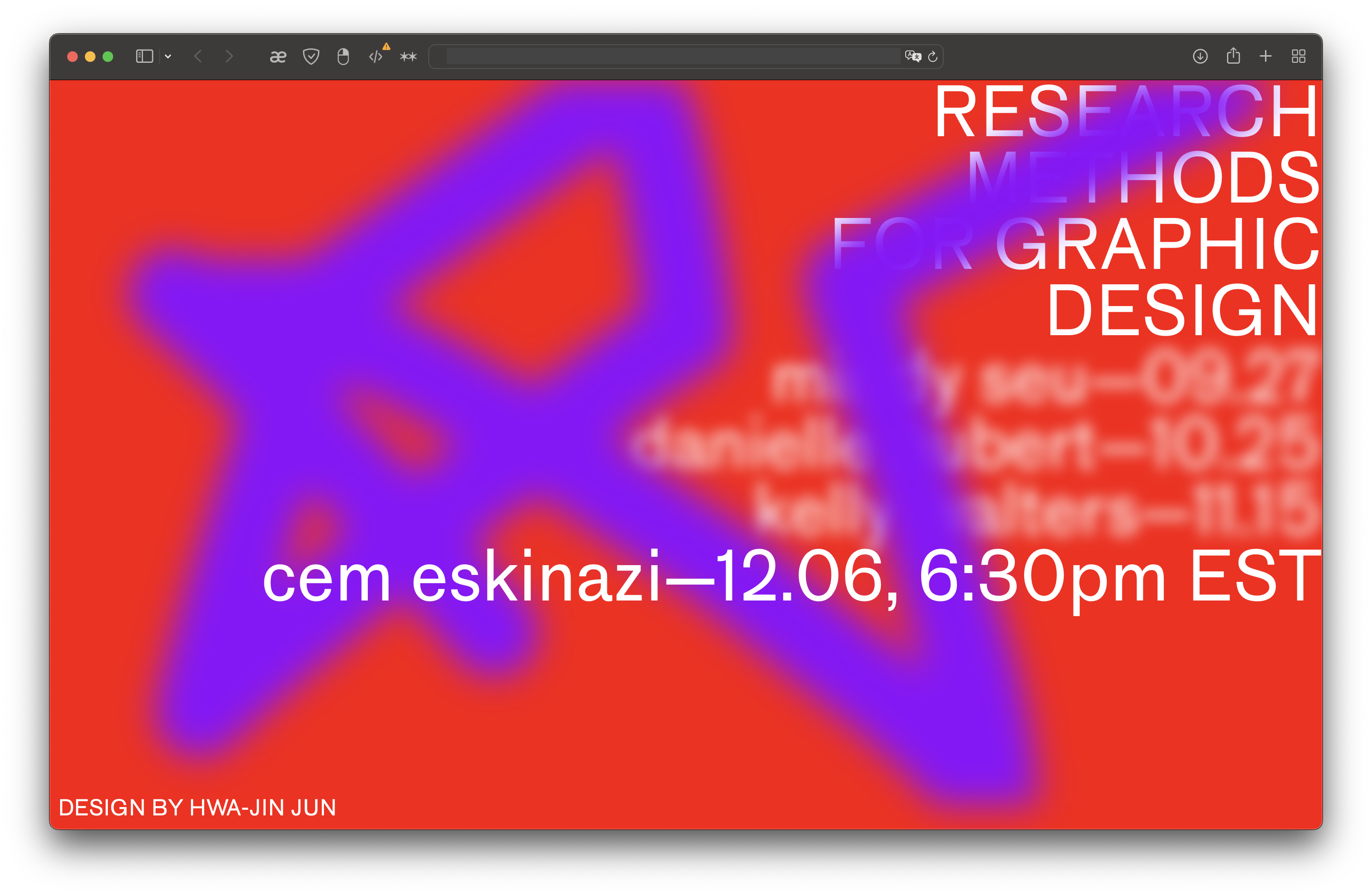 Research as Design Process