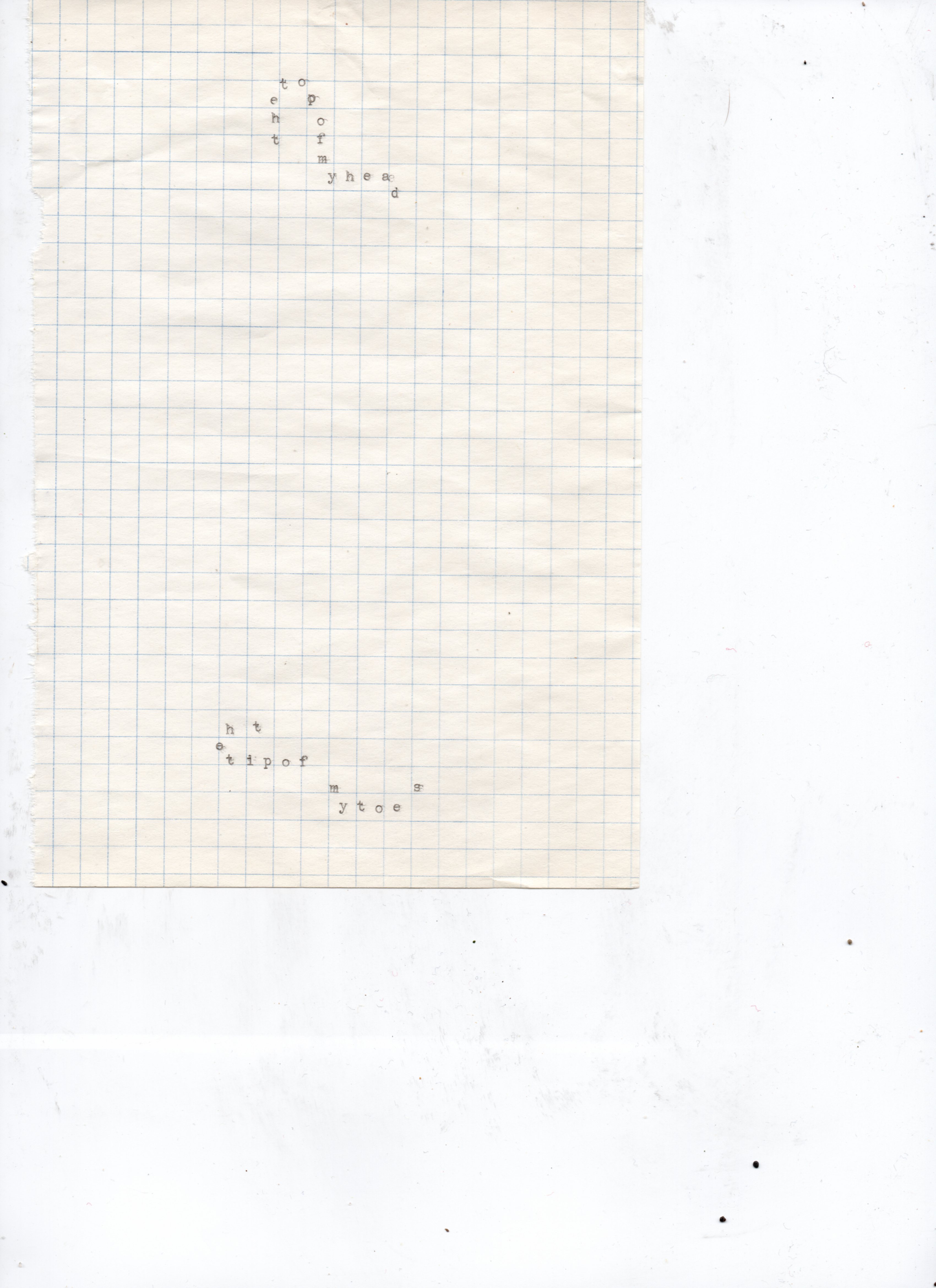 Graph Paper Poems