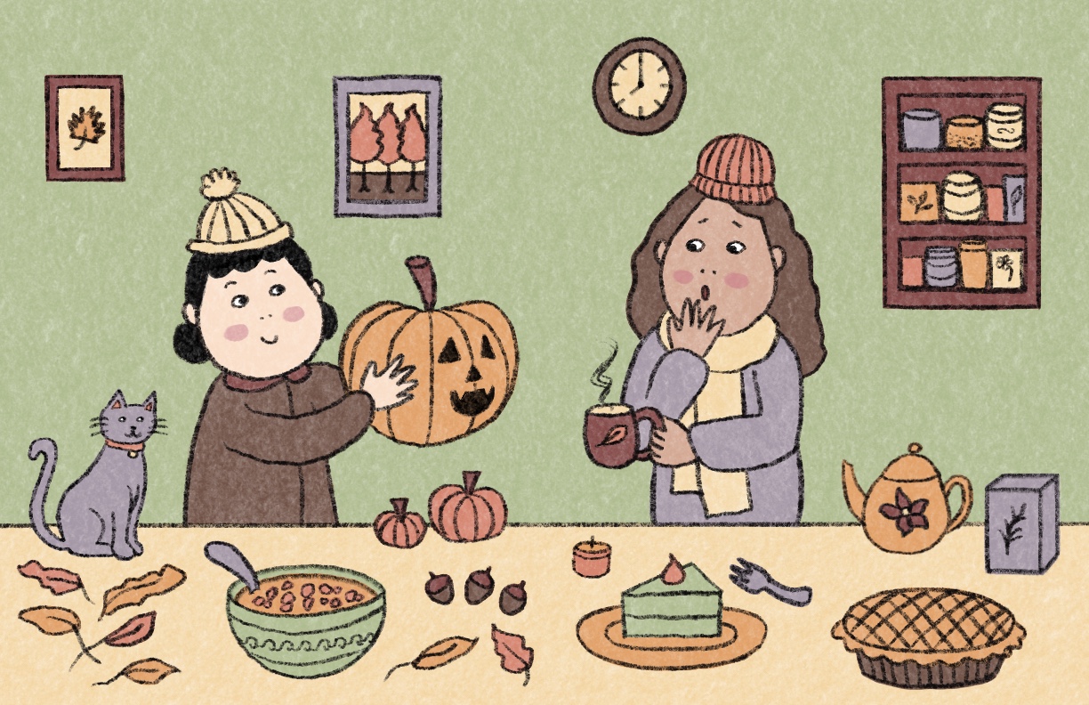 Oh So Cozy Autumn Feast Preparation