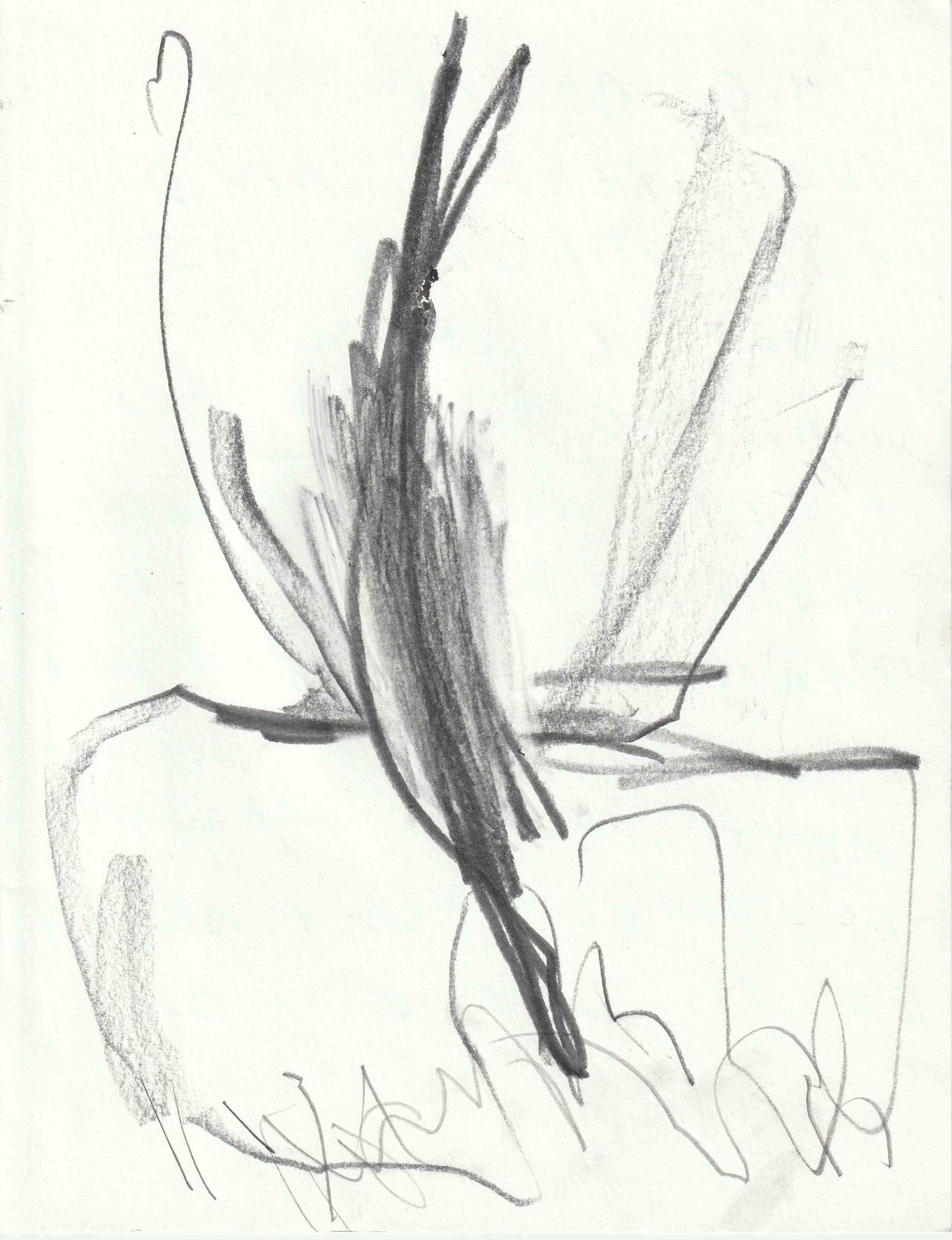 The bottom is just fluff and the middle is what I really wanted to do but I told myself (judged myself) and said I can't do this forever