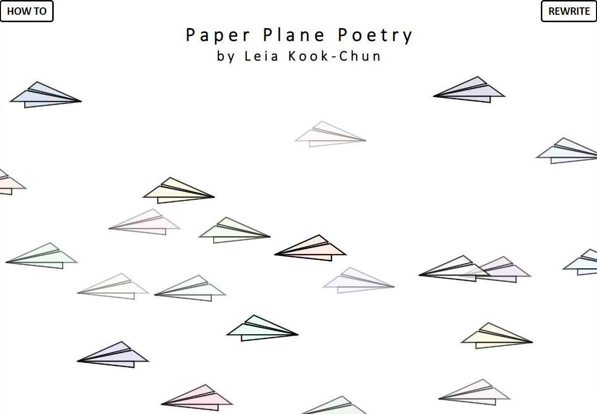 Paper Plane Poetry