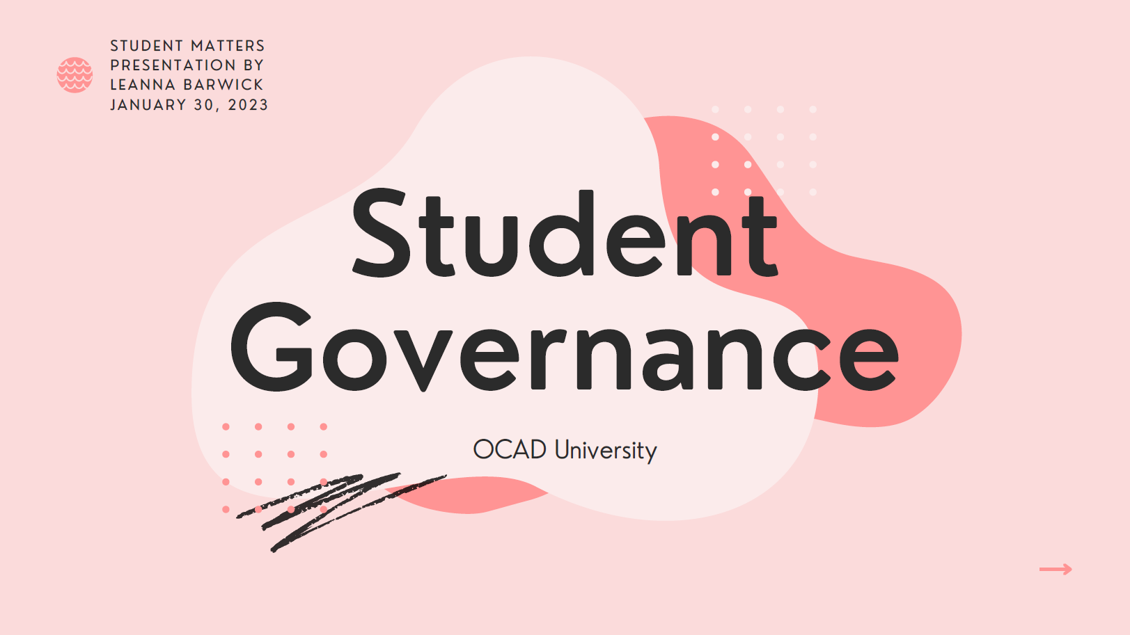 OCADU Senate Student Governance Presentation