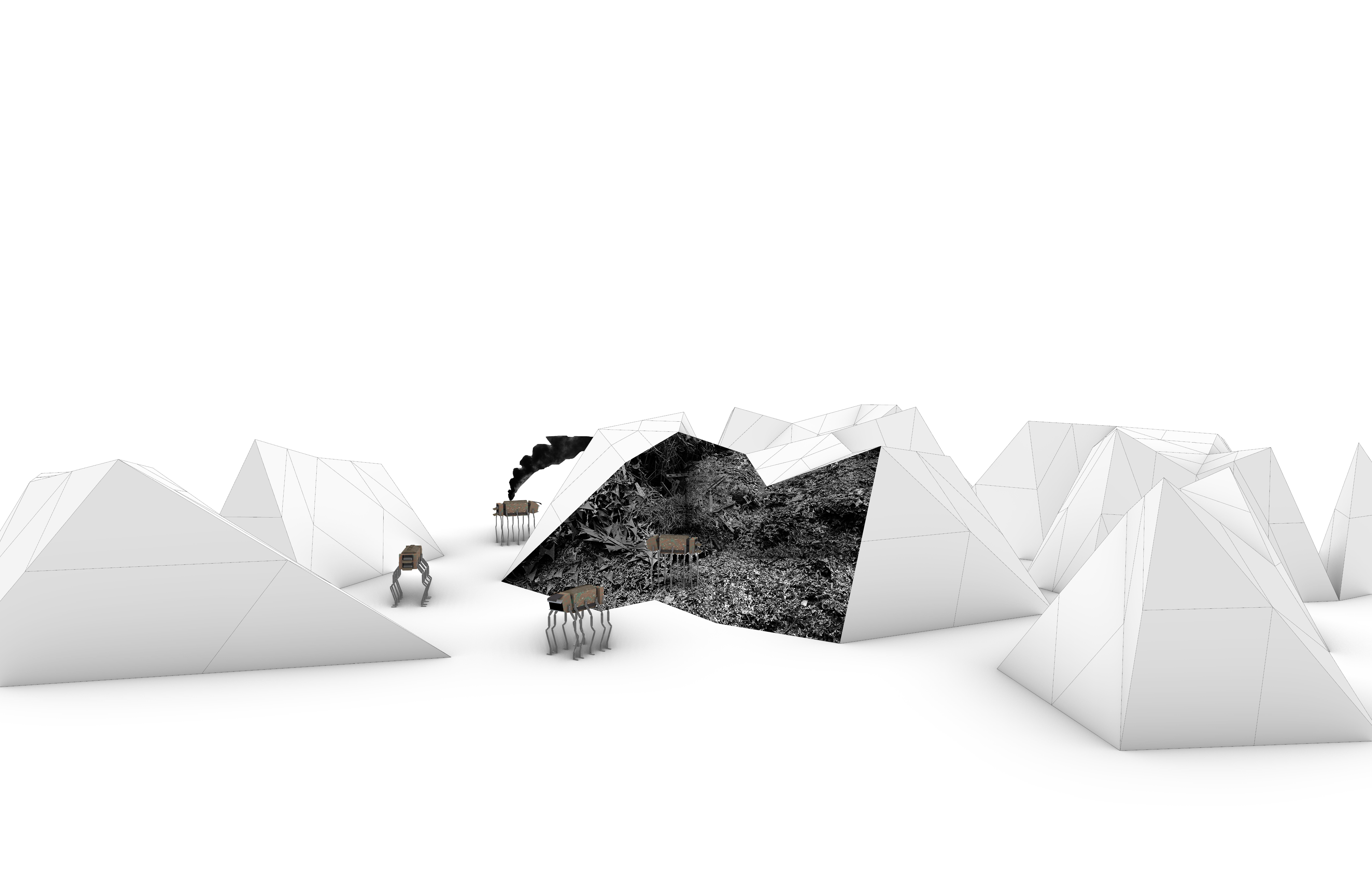 Robot Civilization at Giant Mine