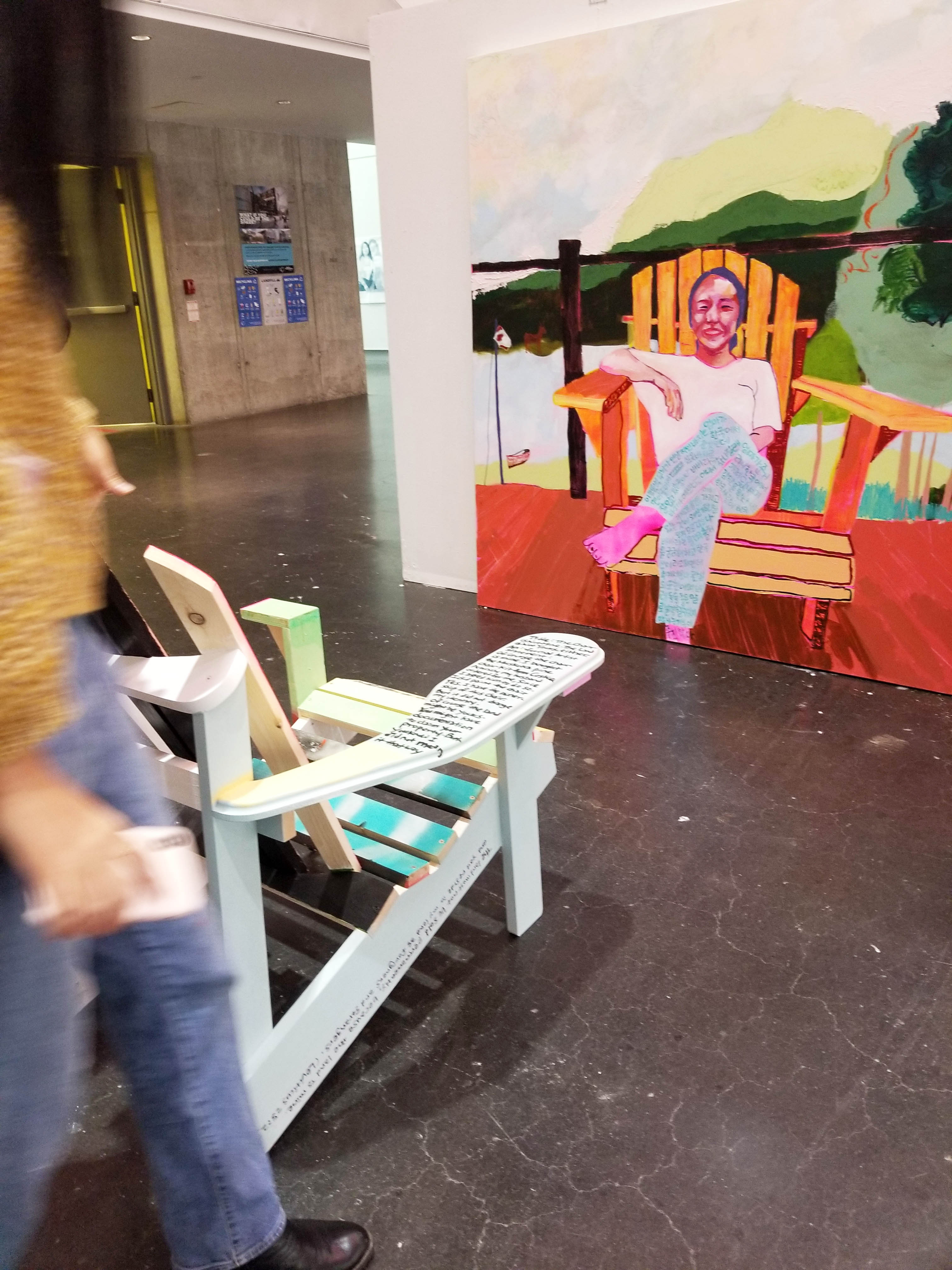 The chair is not mine, the land is not yours either