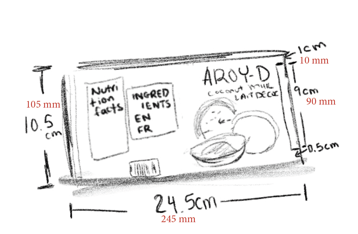 AROY-D Coconut Milk Re-Design