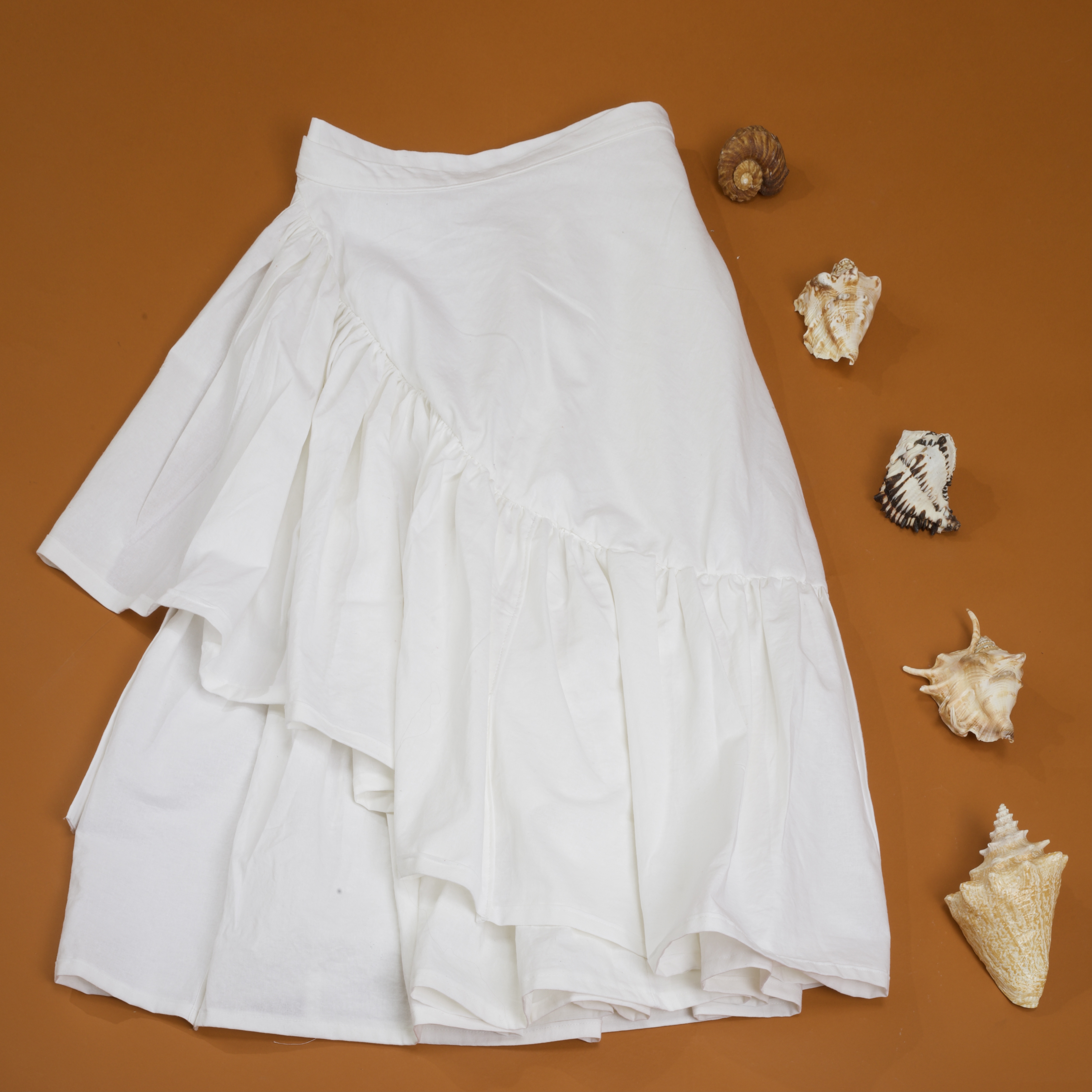"PURITY" Wrap Skirt