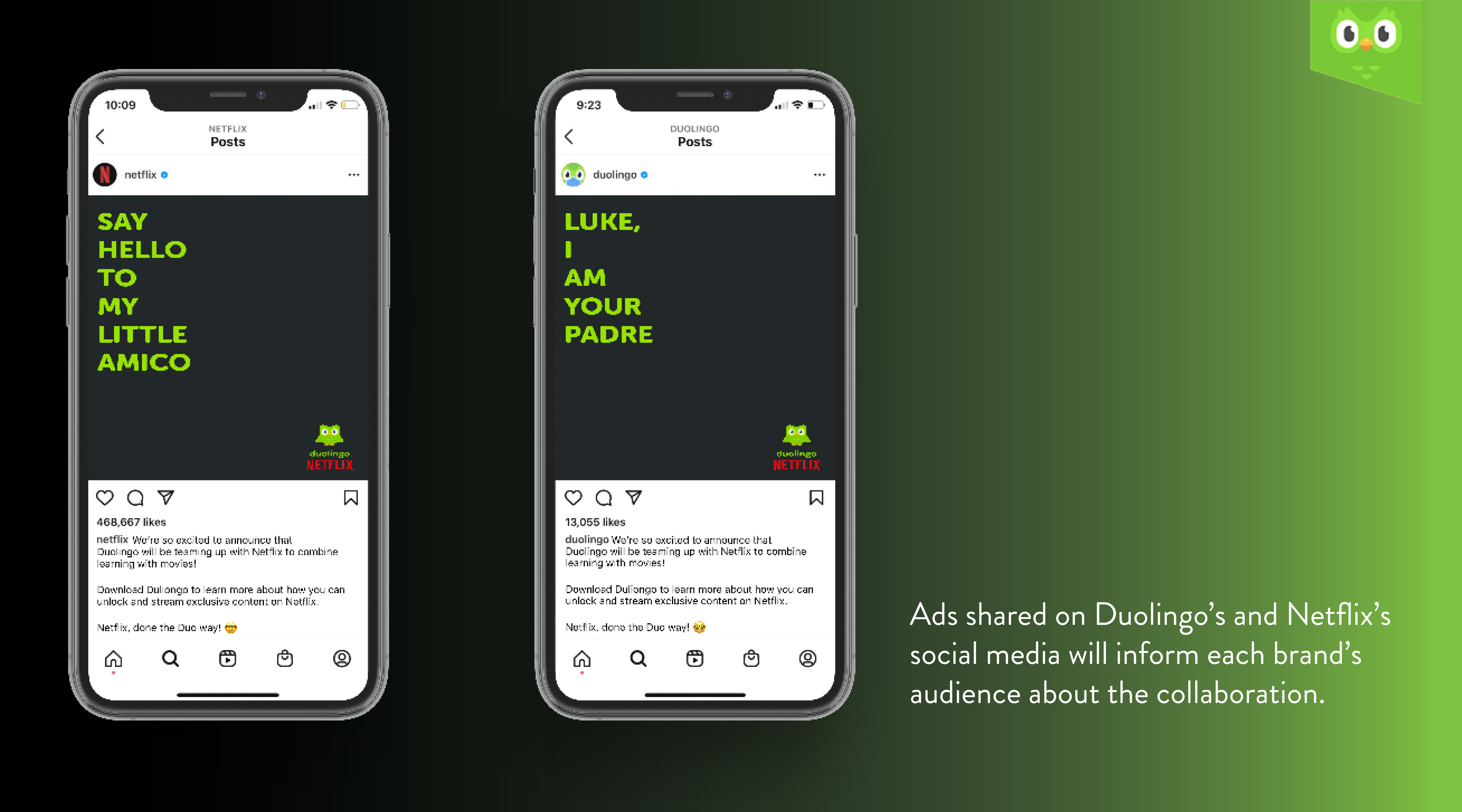 Duolingo x Netflix