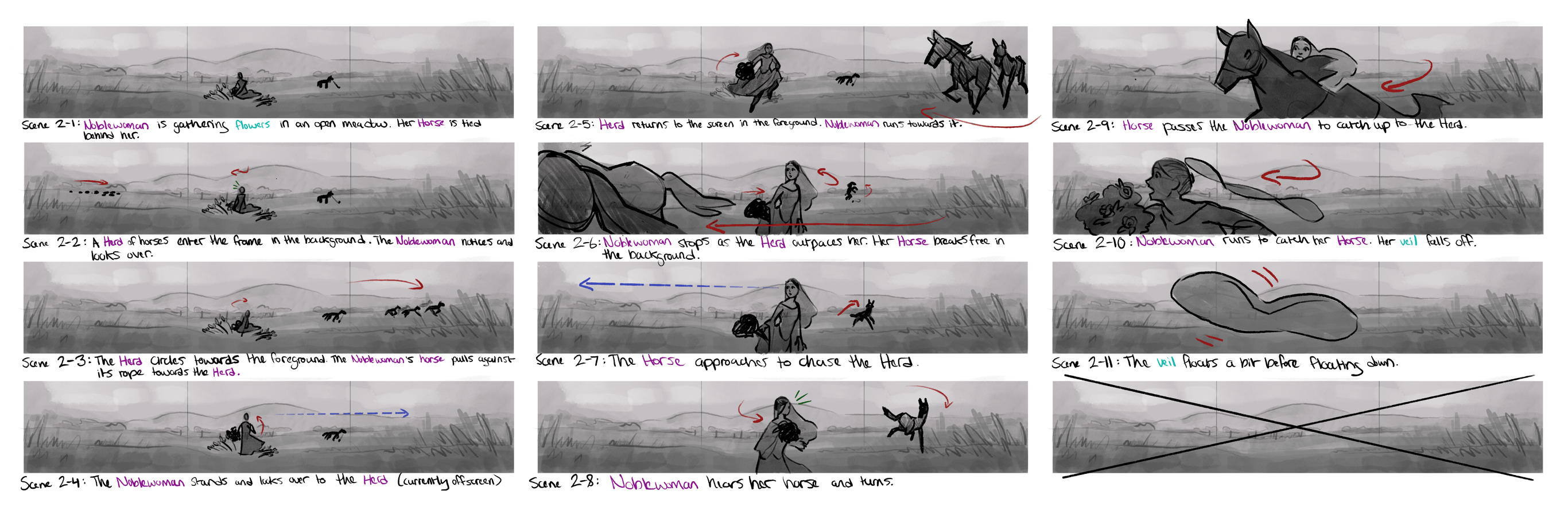 Storyboard for Shot 2