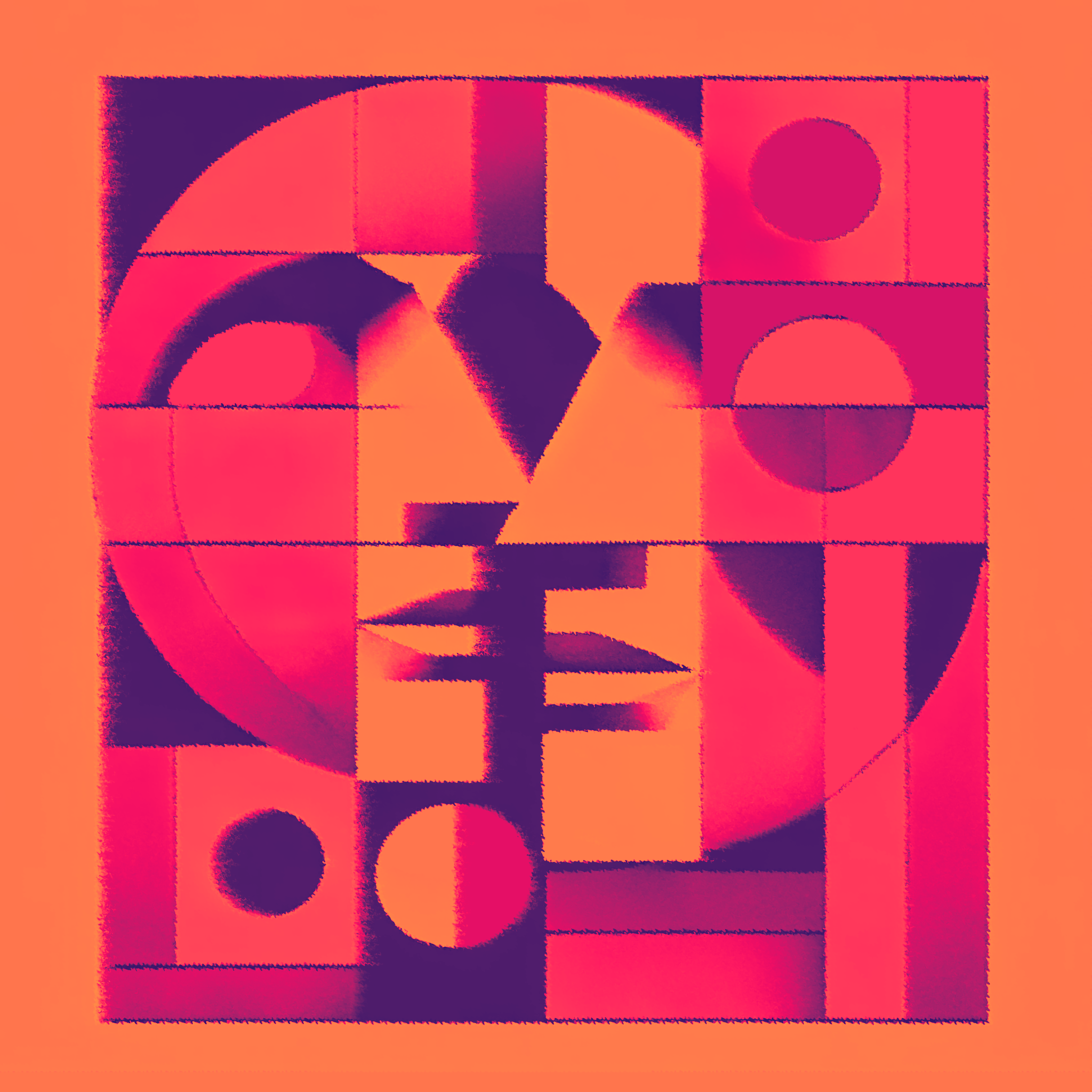 Exploring Abstract Visual Compositions