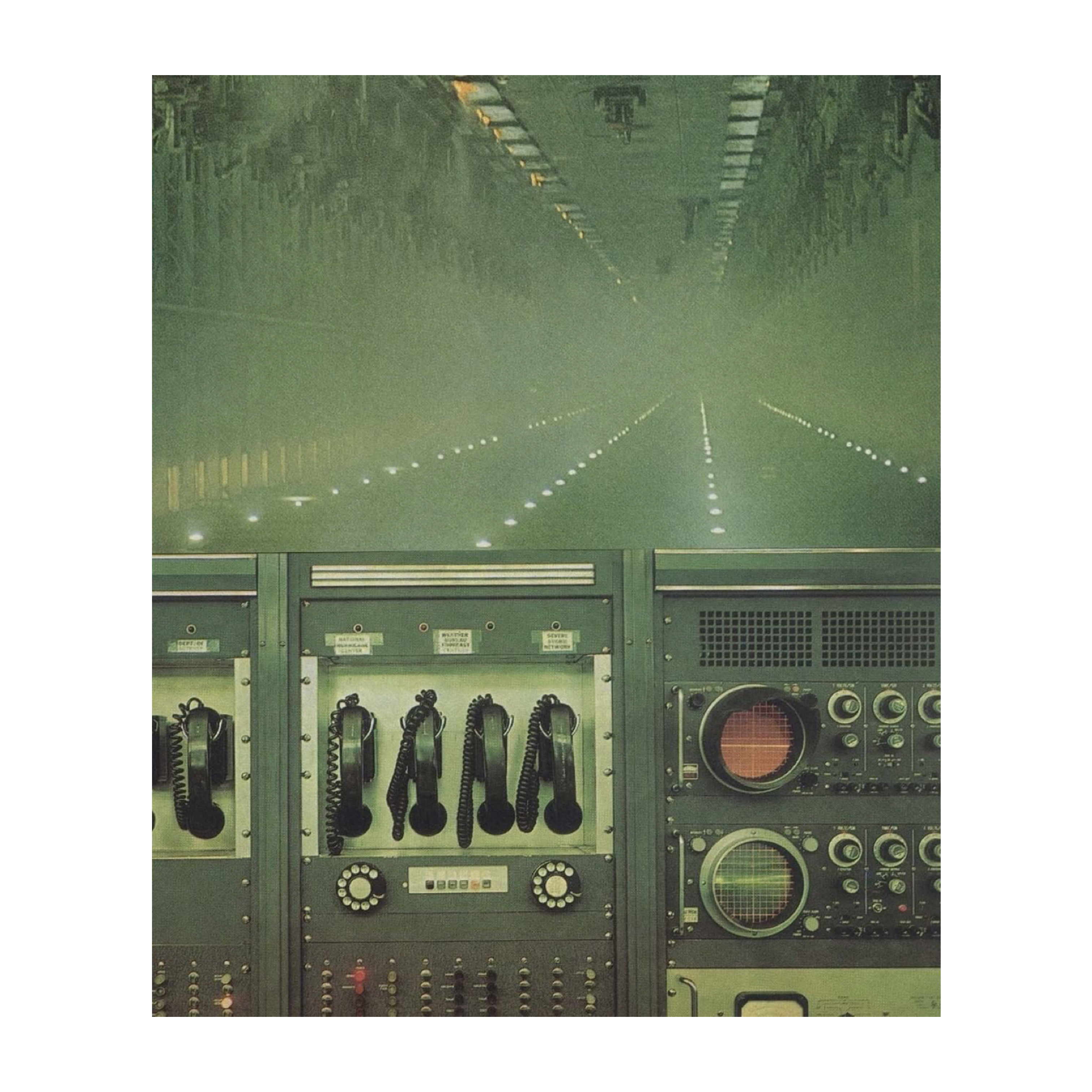 Mission Control, 2020, Collage, 35 x 29