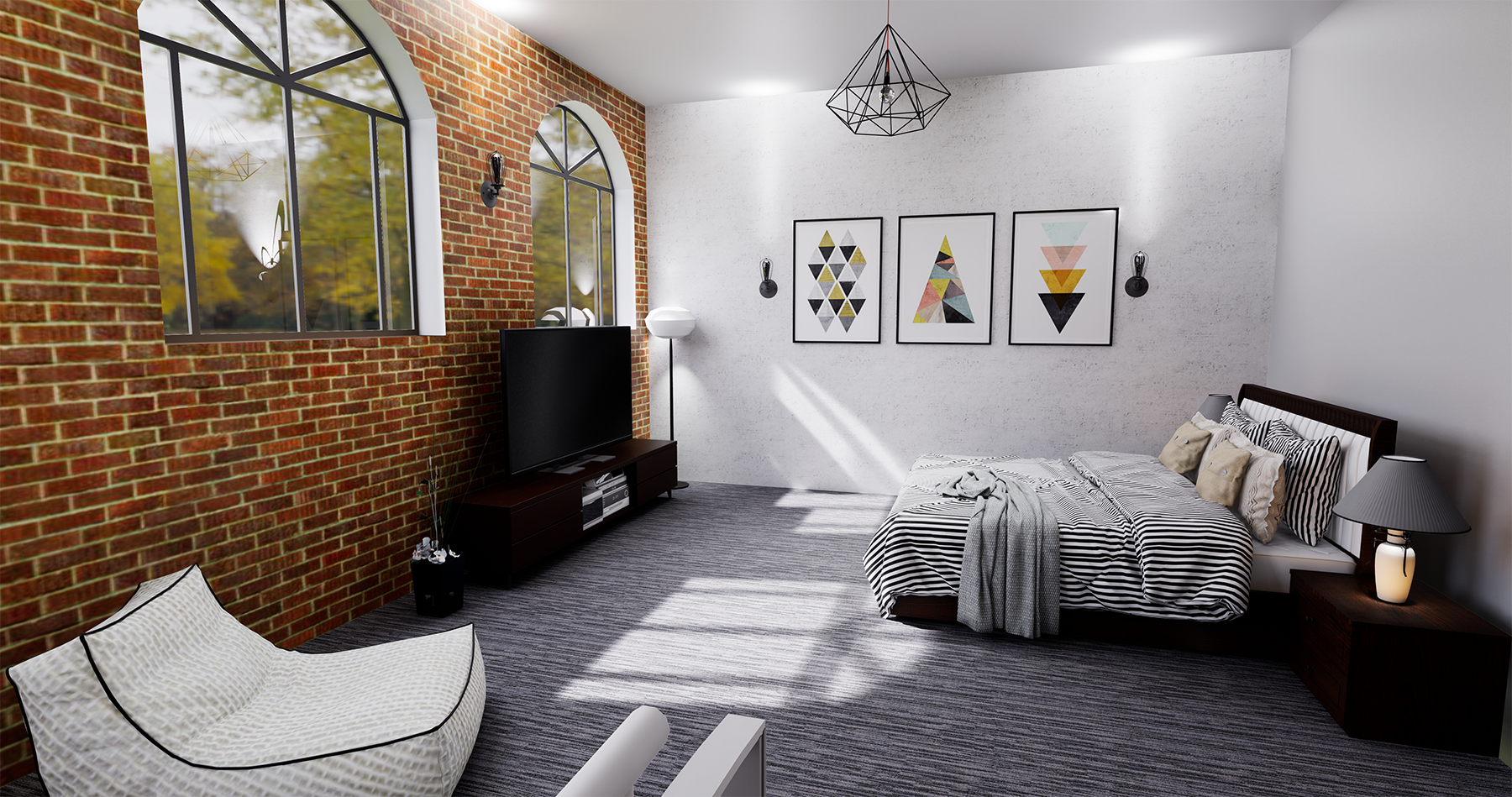 "INTERSECTION" HOTEL - Penthouse Room2