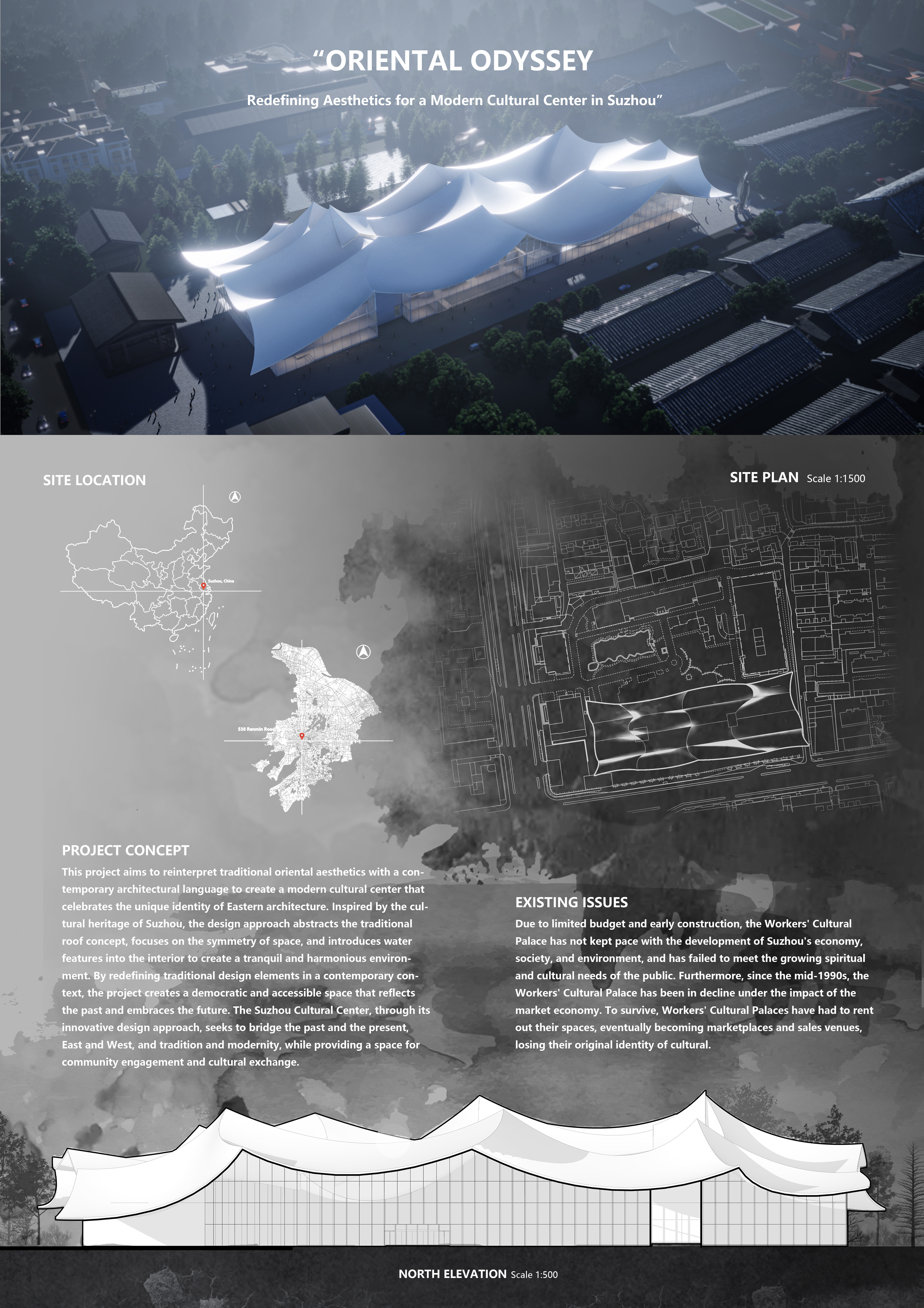 ORIENTAL ODYSSEY: Redefining Aesthetics for a Modern Cultural Center in Suzhou