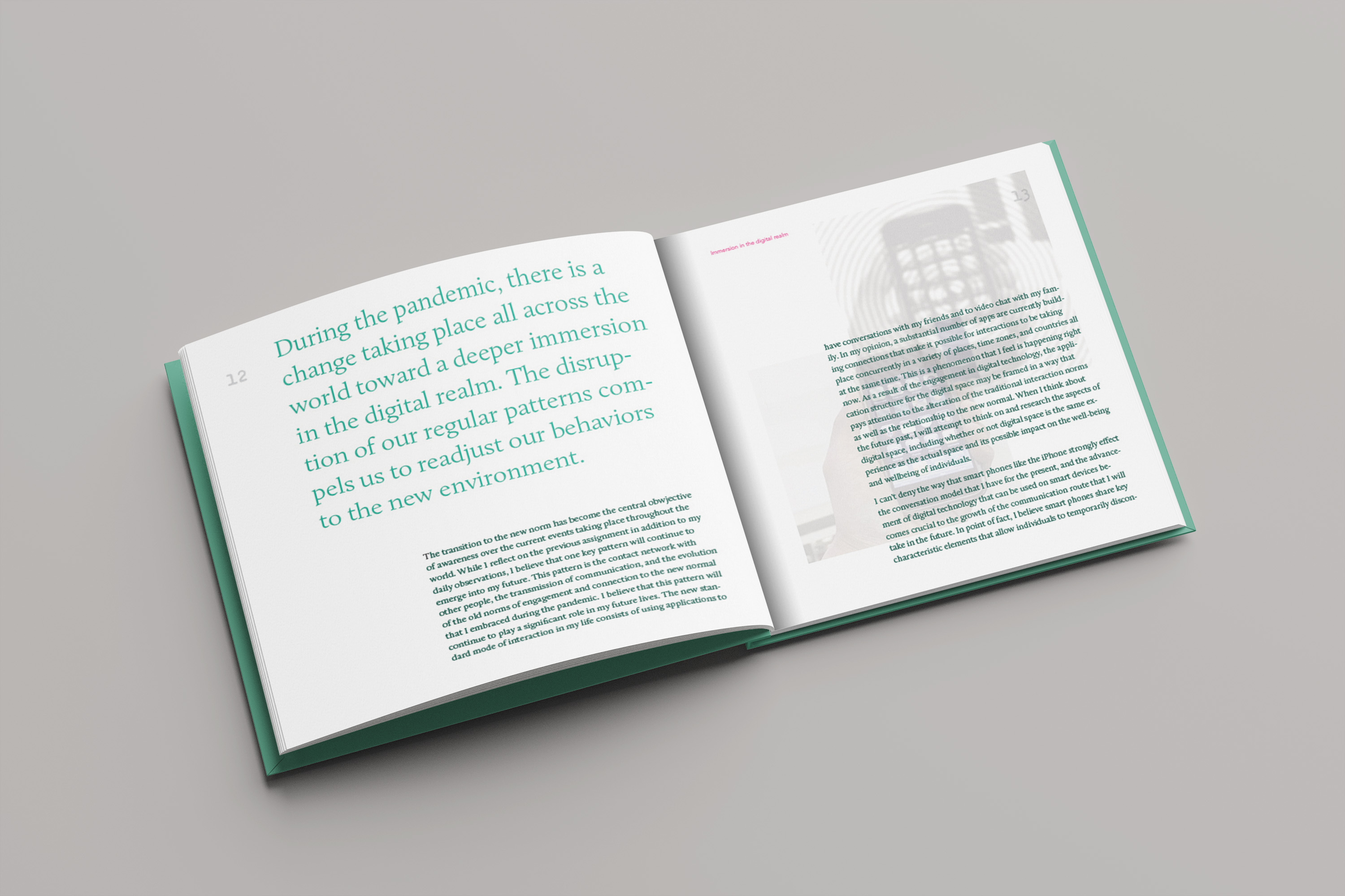 Immersion in the digital realm