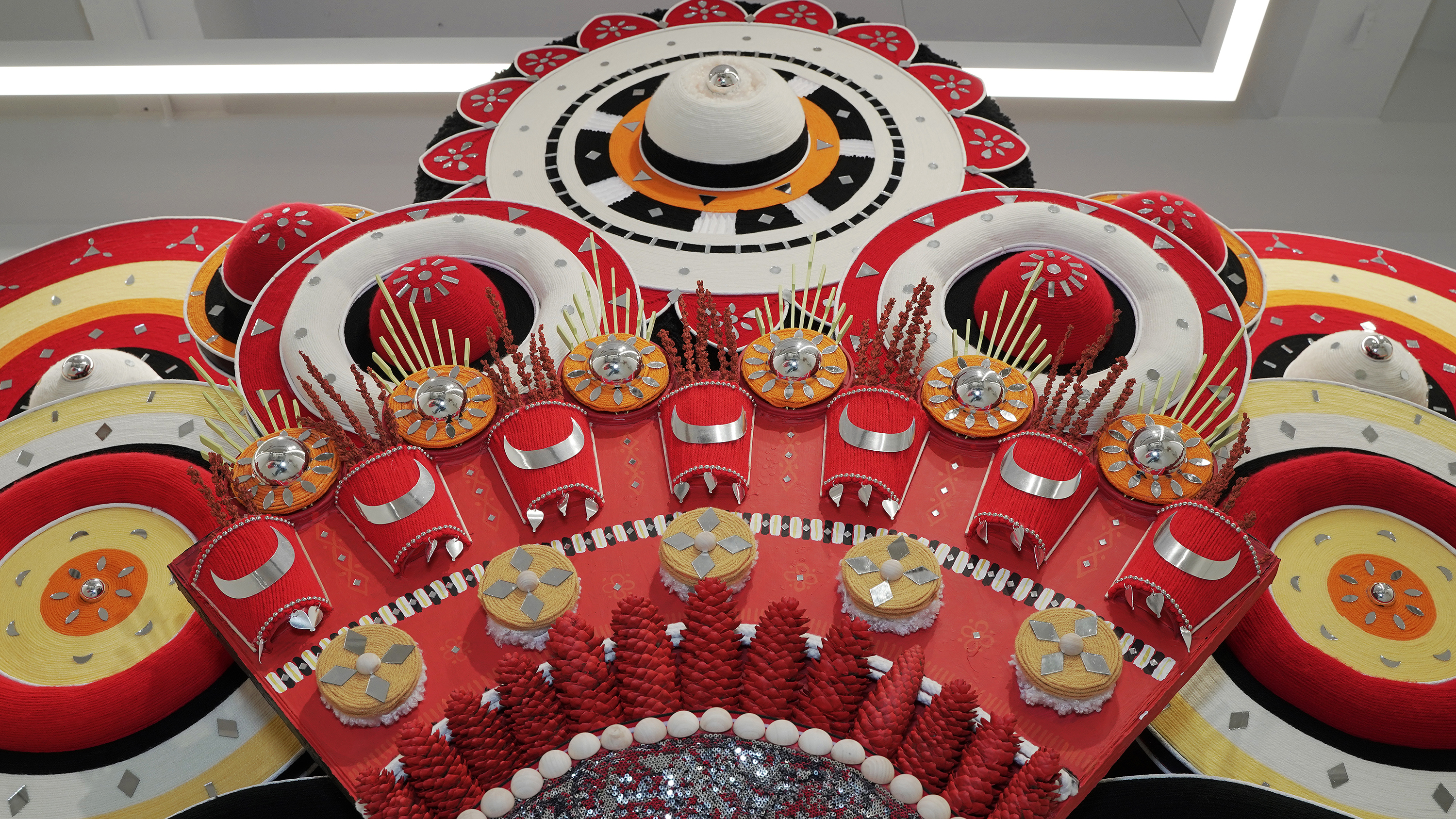 Echoes of the Divine (Center), Folklore Reimagined (Left), Divine Fragments (Right)