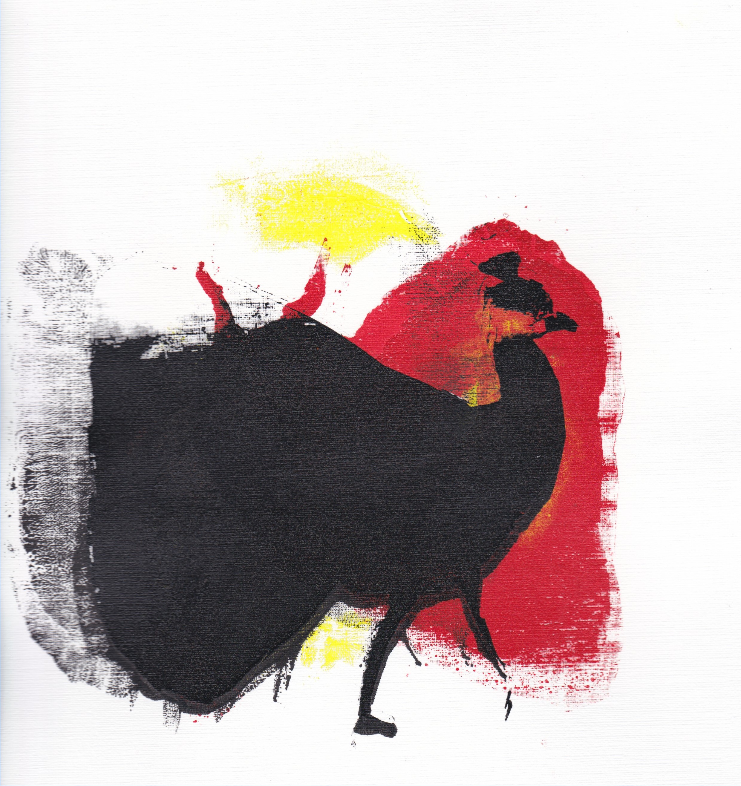 Bird in Between Stillness