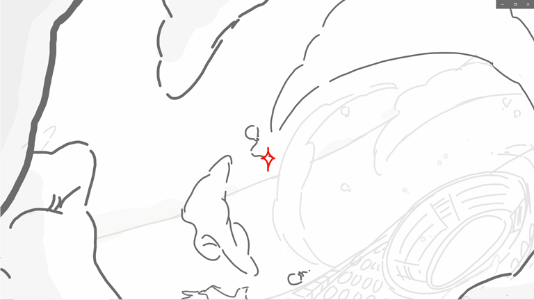 Second Place concept work