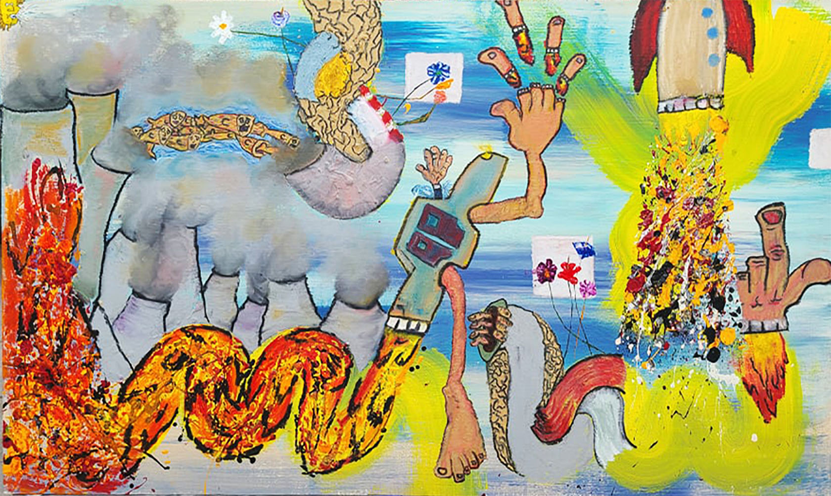 Aff-ouch-aaa-hot-hot-hot-ahh-ooo-ach