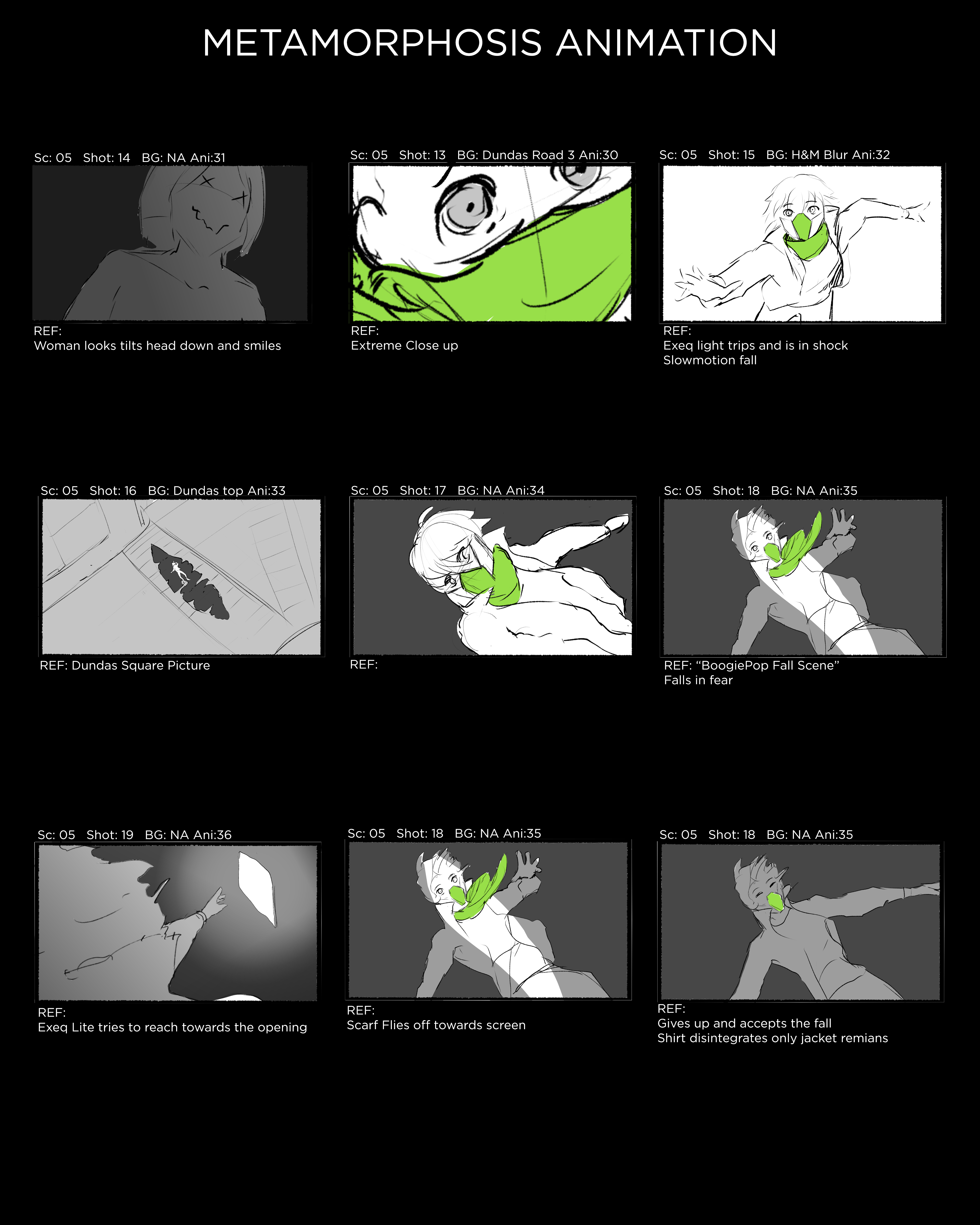 "Metamorphosis" Storyboard Page 7