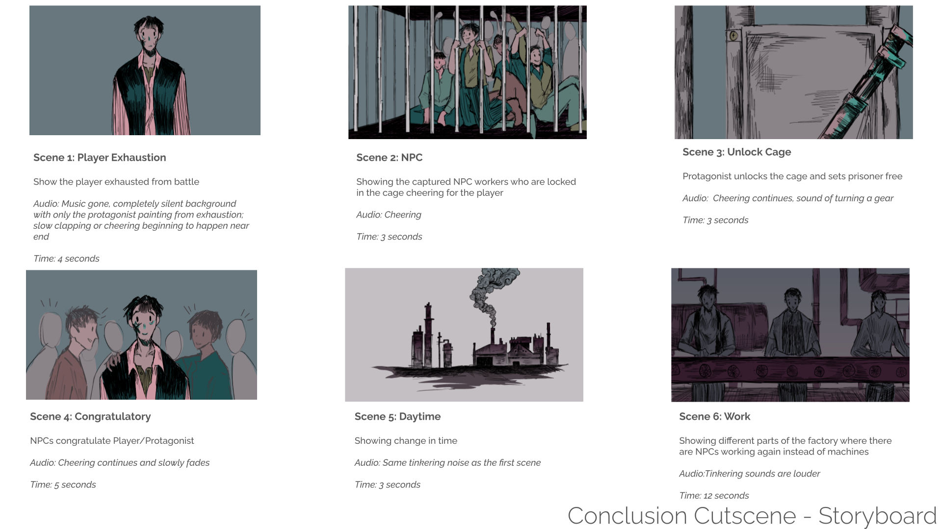 Conclusion Storyboard