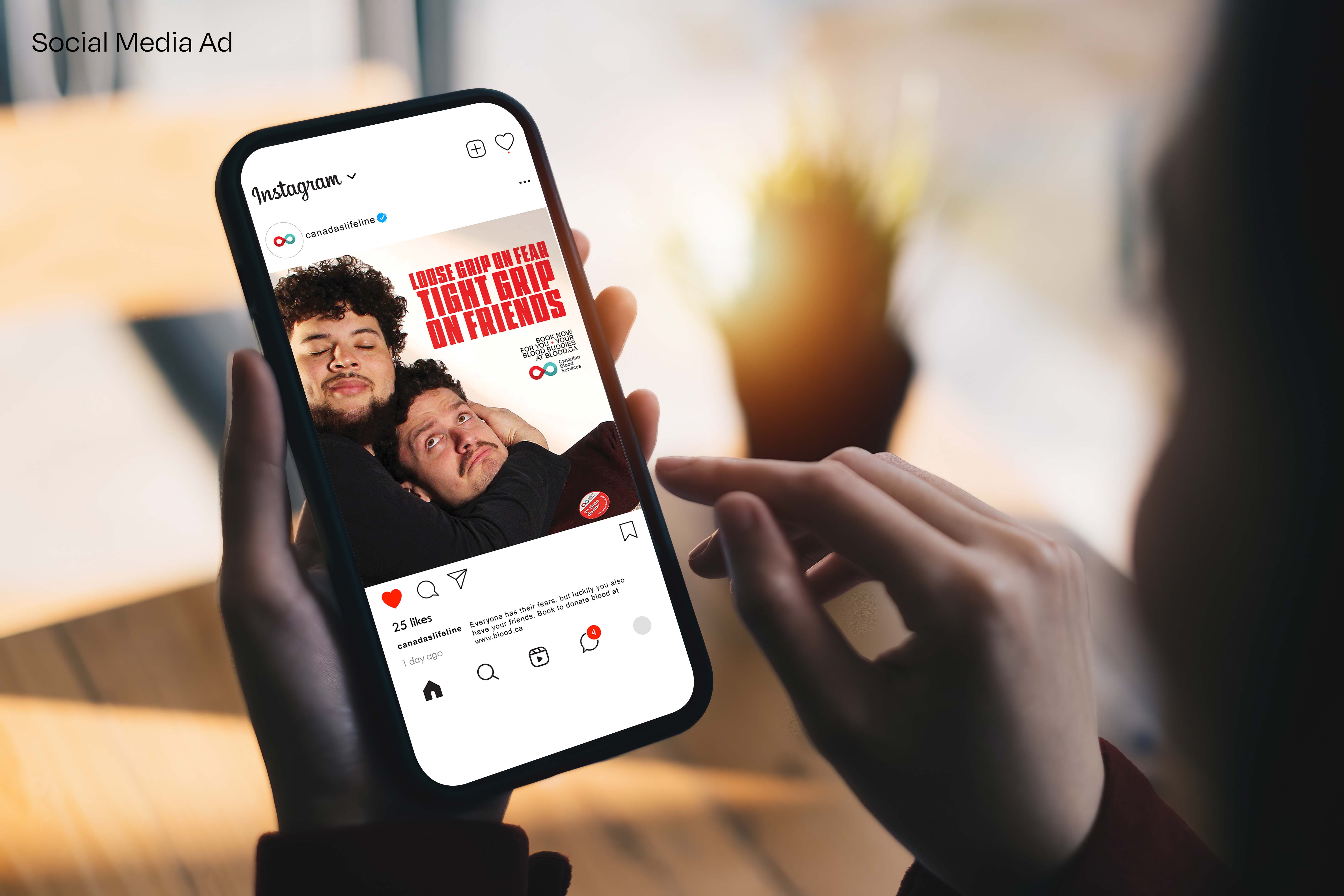 Blood Buddies - Social Media