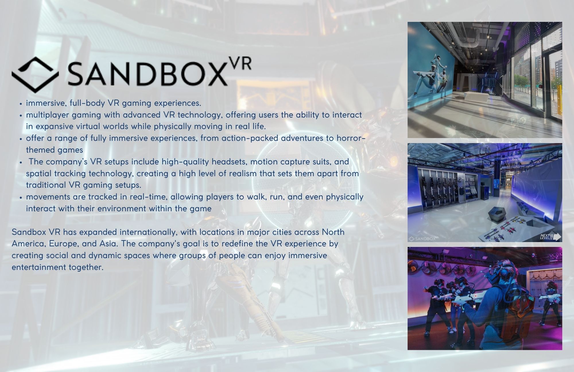 Sandbox VR Office