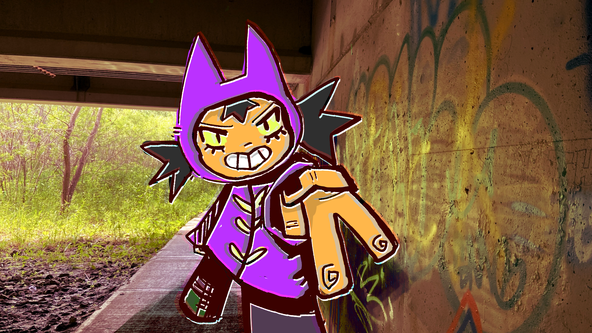 Devil's Regional Transit Character Design