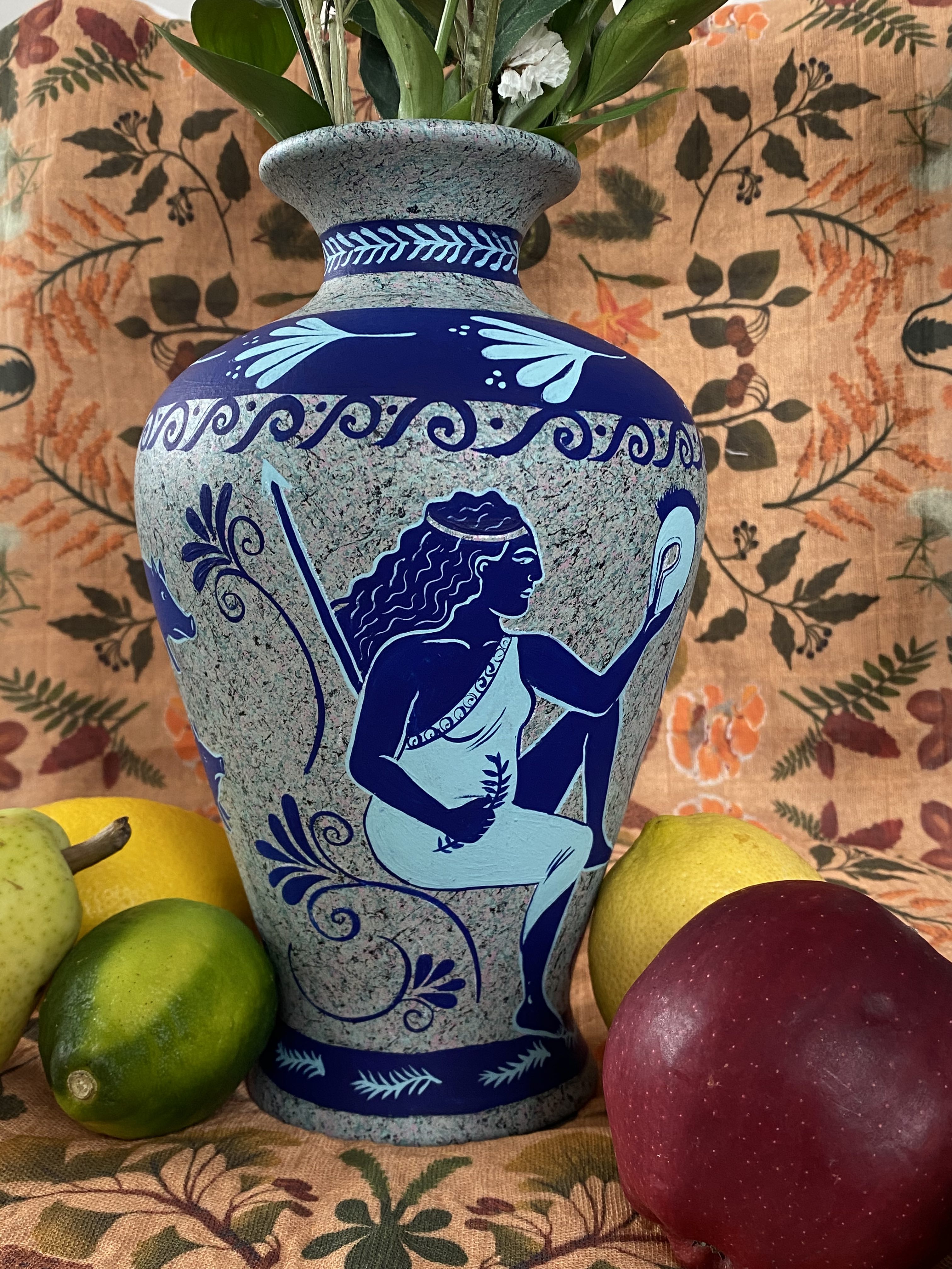 Sovereignty Vase & Foragers Tapestry