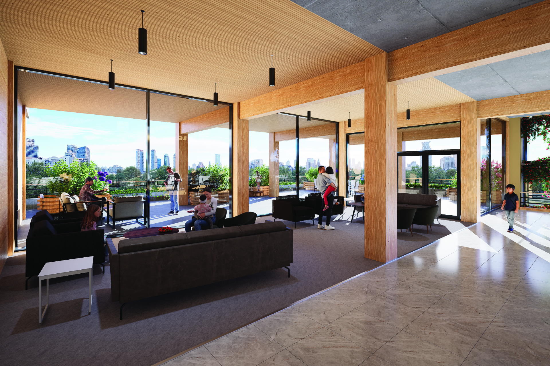 Lounge/Community Garden