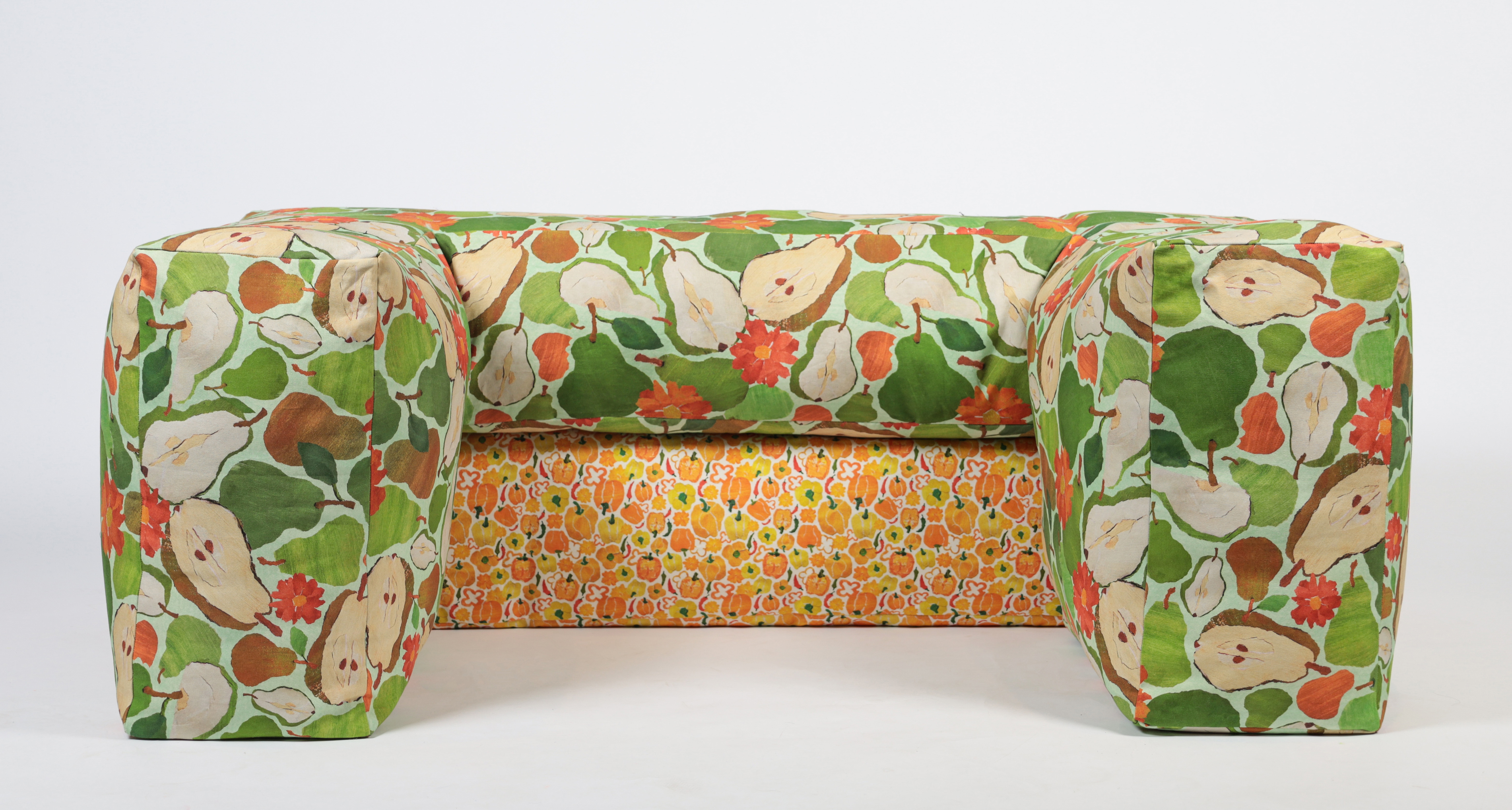 "Backyard Pear" stacked on "Pepper's a Fruit" Front View