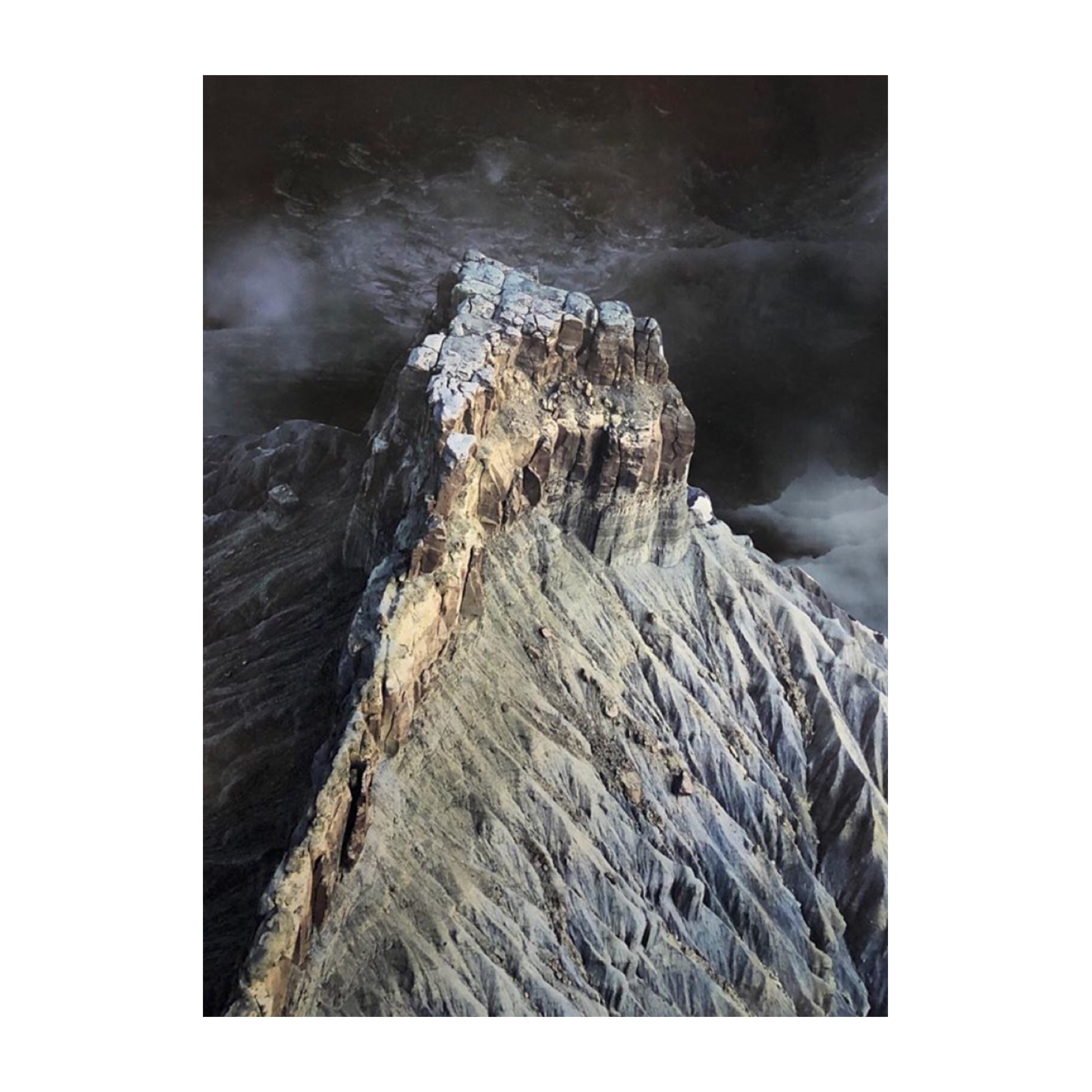 Mercury Mountain, 2020, Collage,36 x 26
