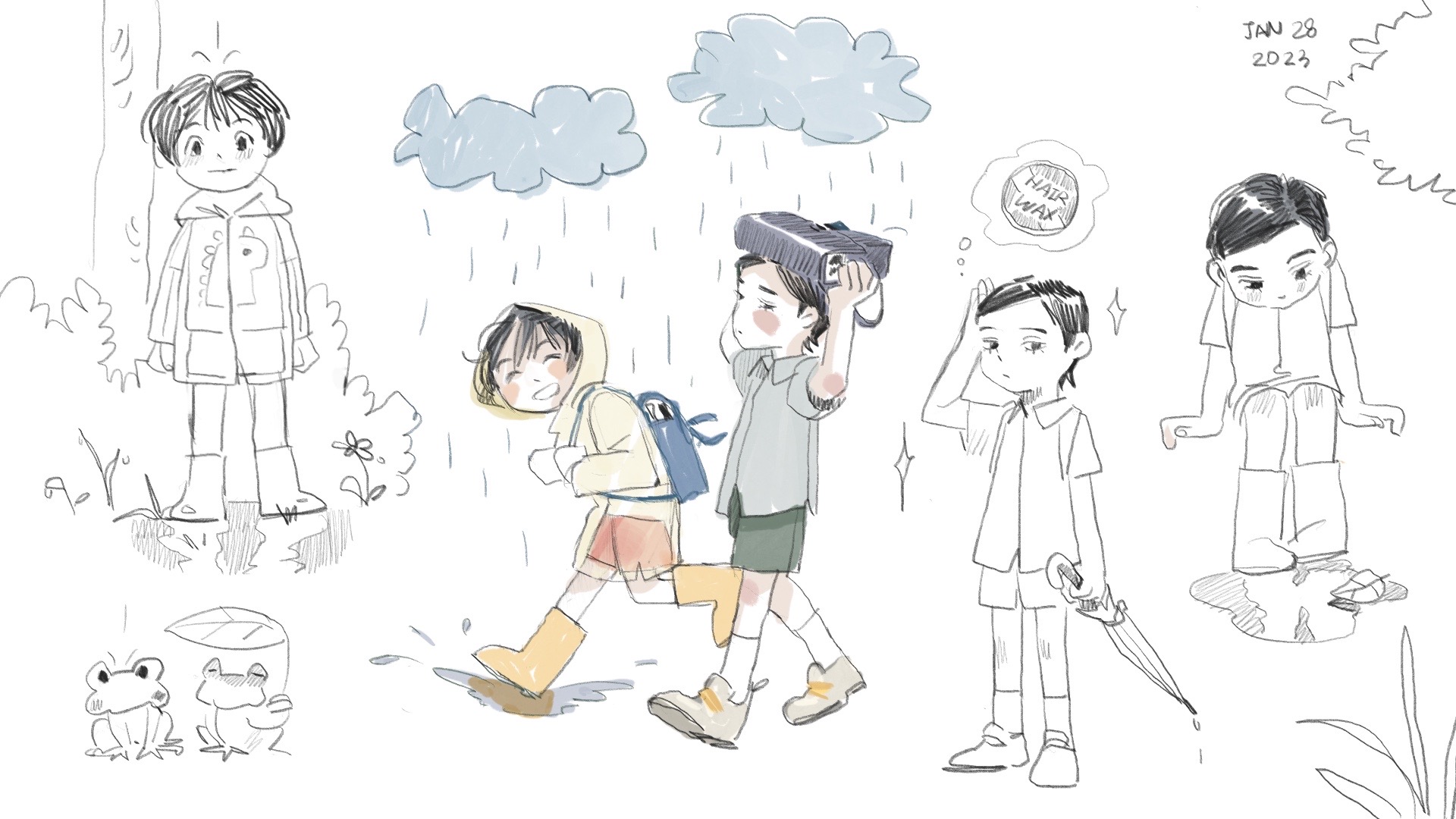 How to avoid rain