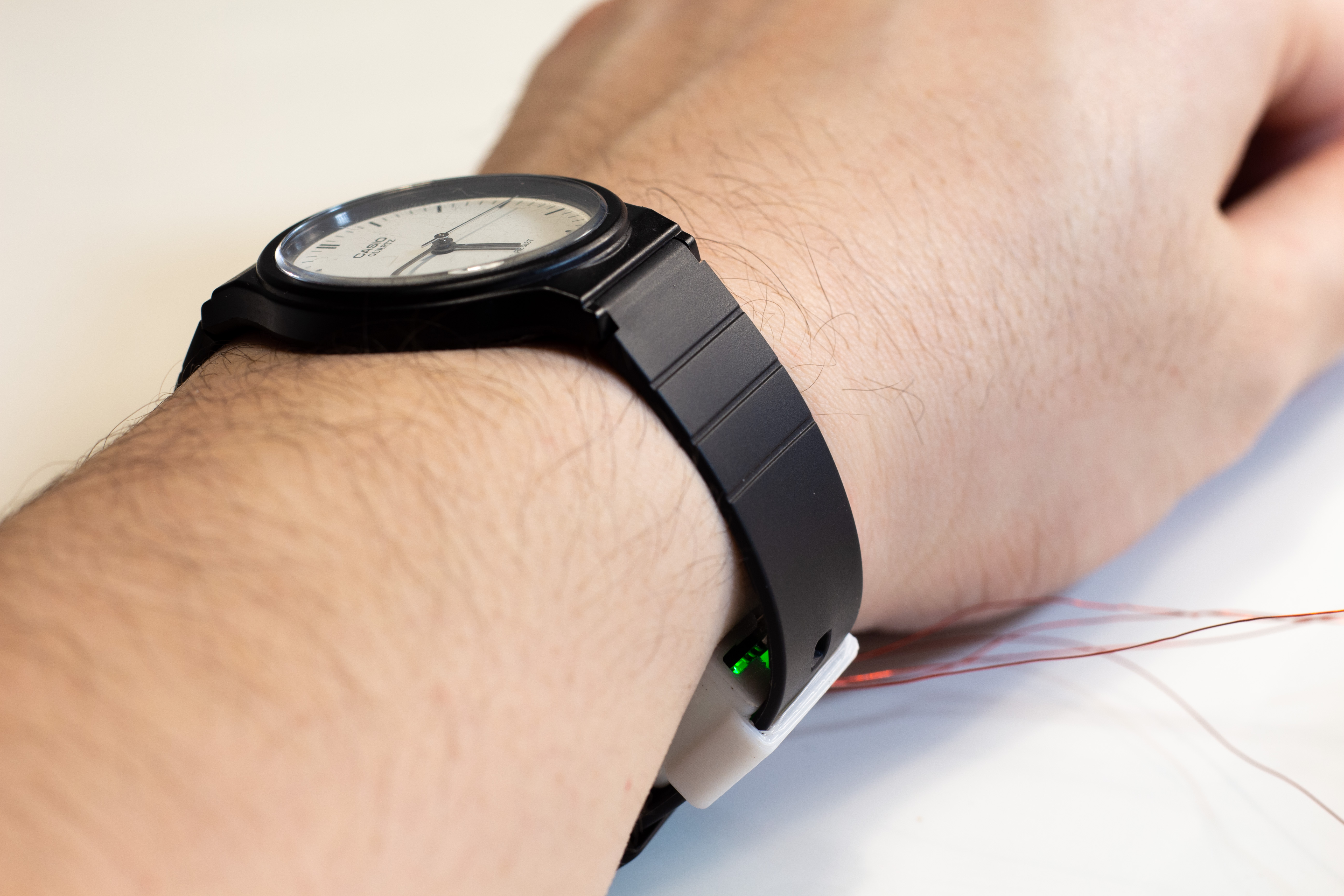 Heartbeat-Wristwatch close view