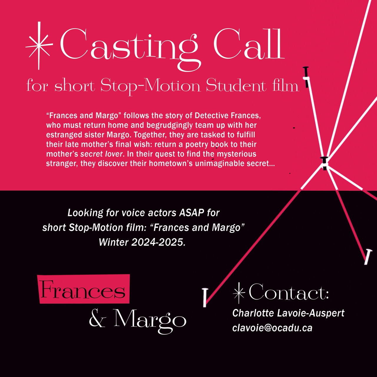 Frances & Margo - Pre-production