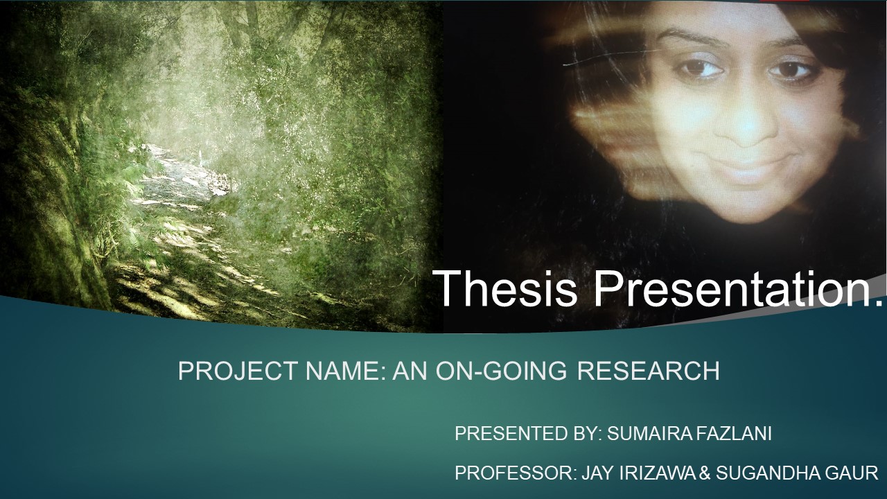 An On-going Research